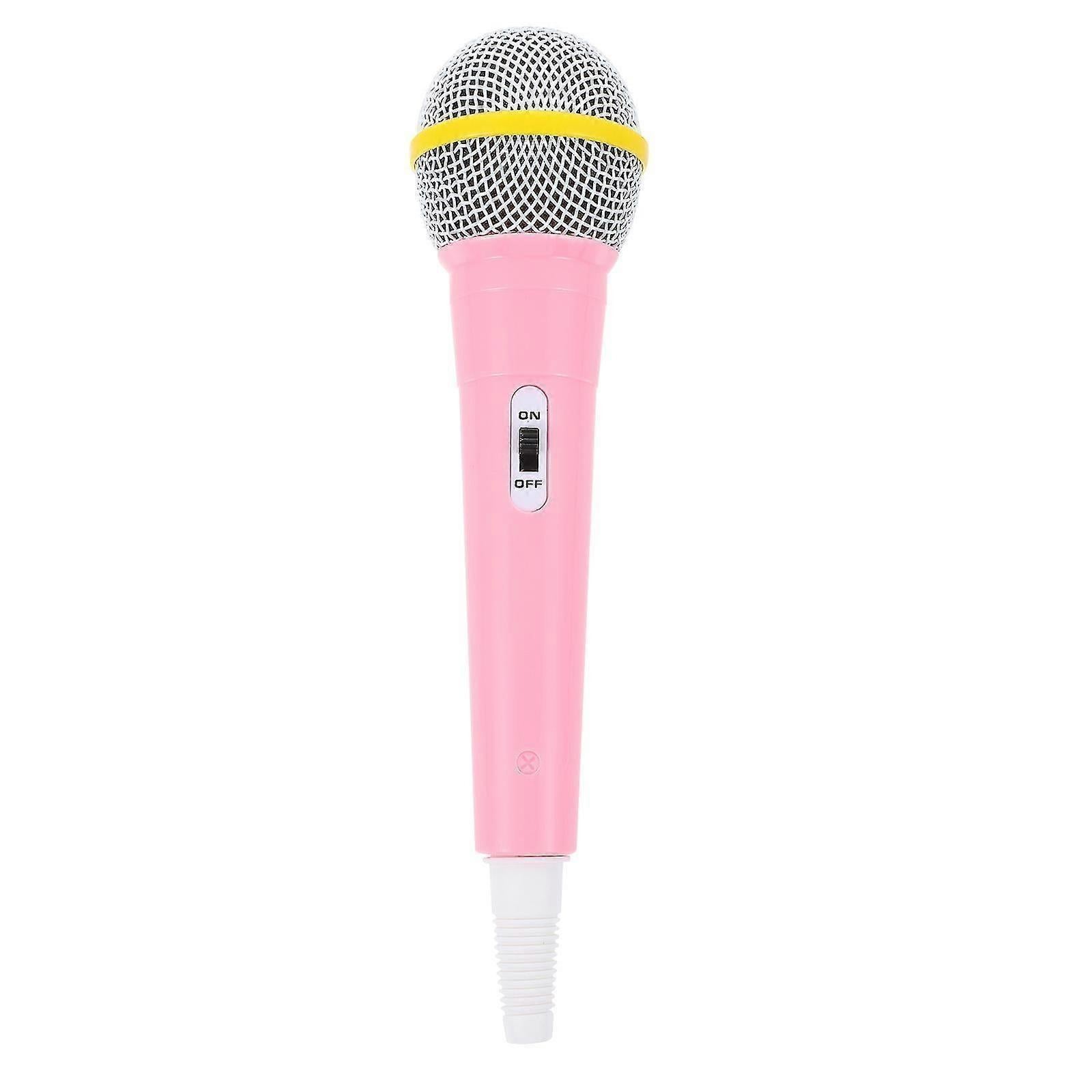 Funny Plastic Microphone Prop - Mini Pretend Play Mic for Party or Roleplay - Image 1