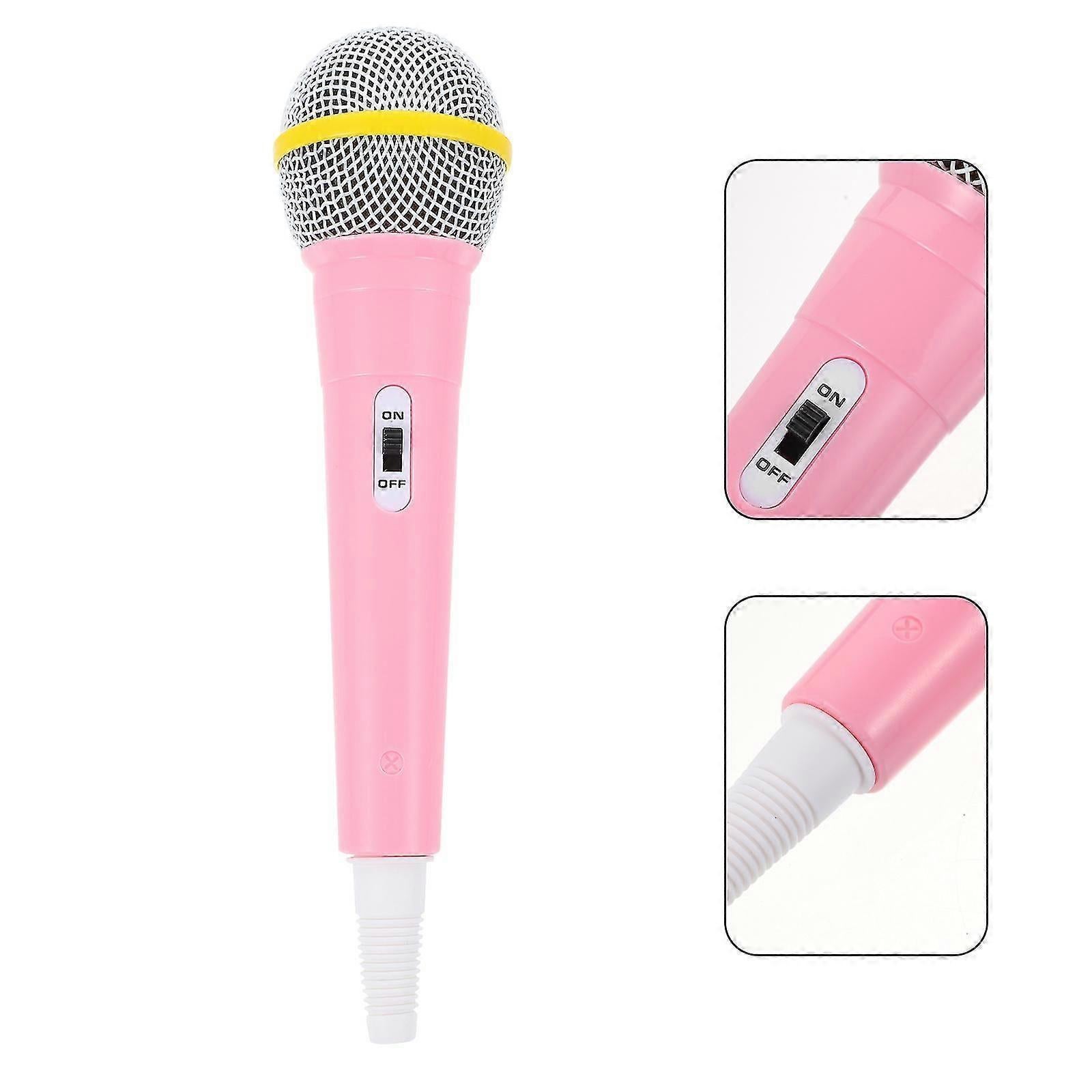 Funny Plastic Microphone Prop - Mini Pretend Play Mic for Party or Roleplay - Image 2