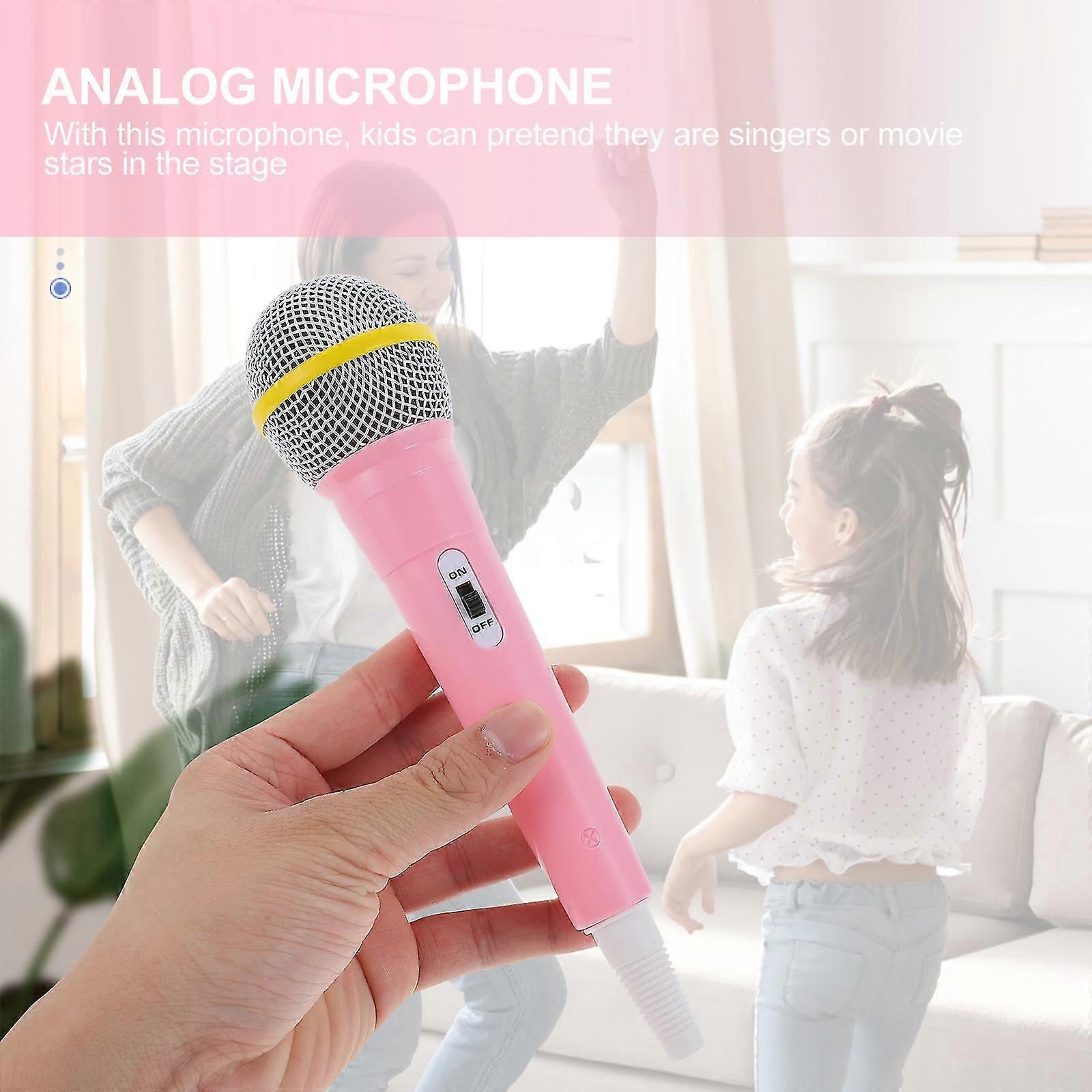 Funny Plastic Microphone Prop - Mini Pretend Play Mic for Party or Roleplay - Image 4