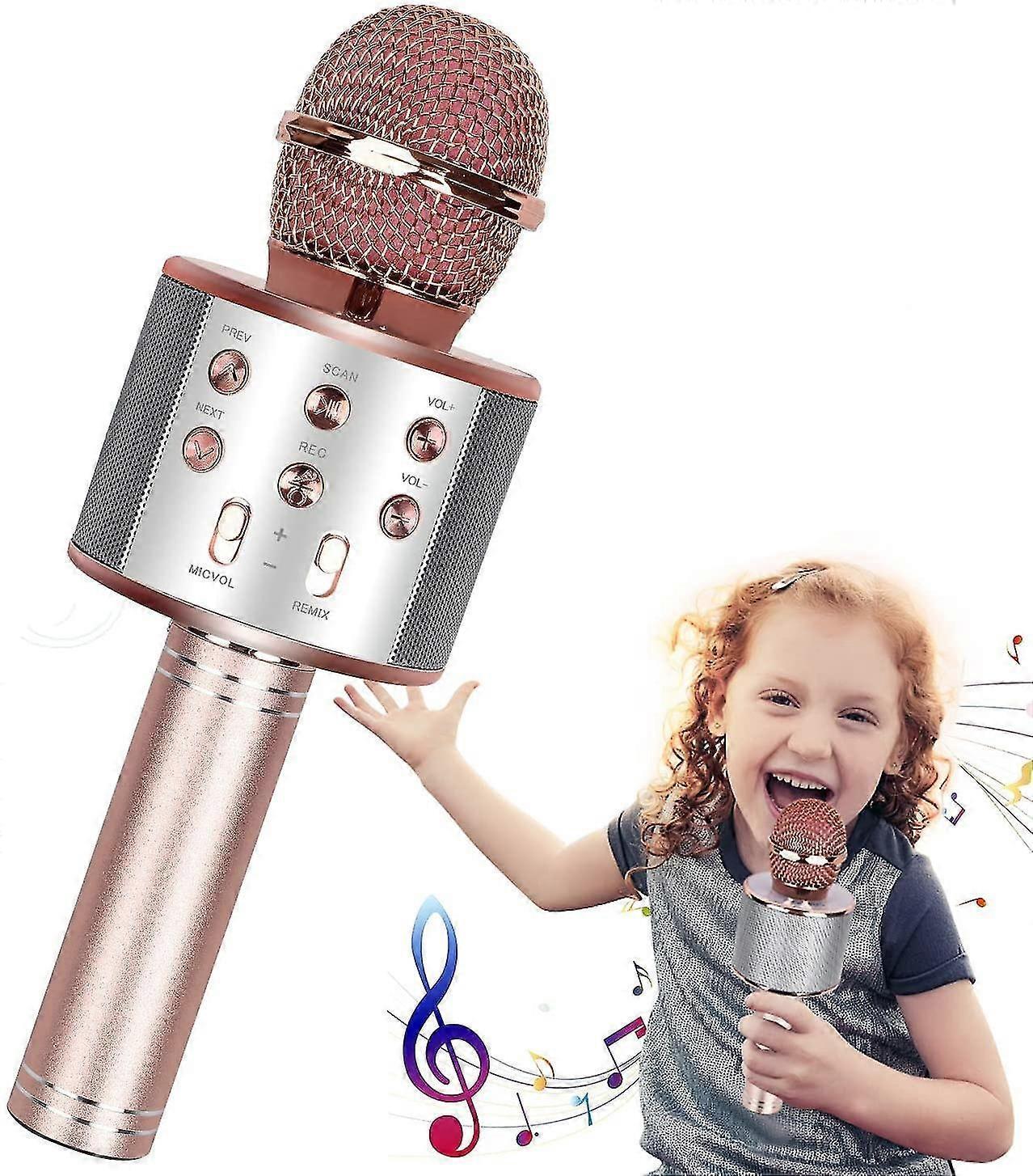 Bluetooth Karaoke Microphone - Mobile Phone Wireless Mic for Singing - Image 1
