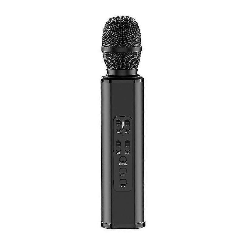 Wireless Vocal Microphone - Cordless Mic for Singing or Public Speaking (Black) - Image 2