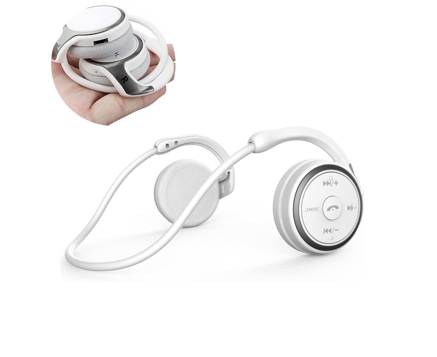 Bluetooth Wireless Headphones - Clear Voice Capture - Echo Cancellation Mic for Sport - Image 2