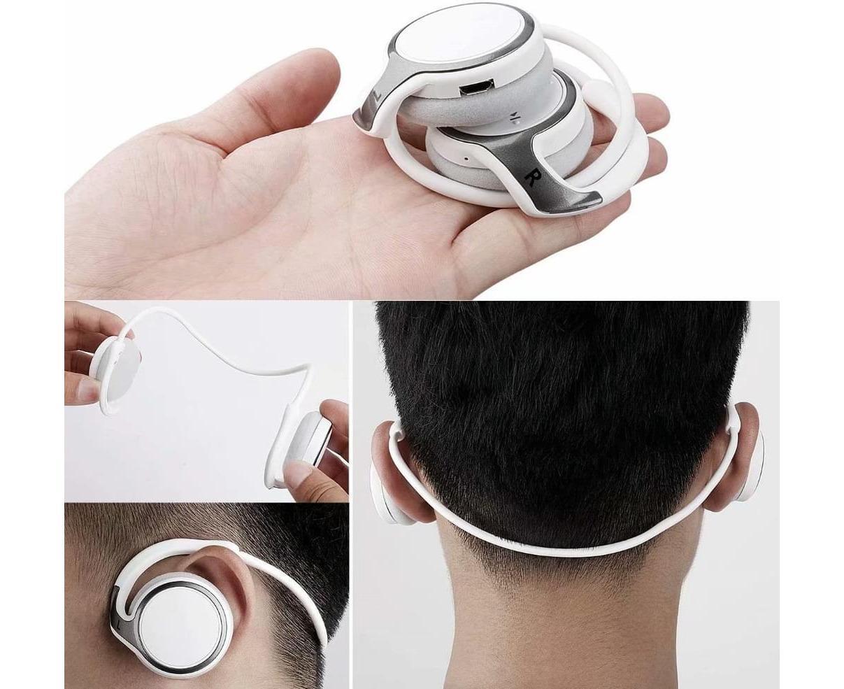 Bluetooth Wireless Headphones - Clear Voice Capture - Echo Cancellation Mic for Sport - Image 3