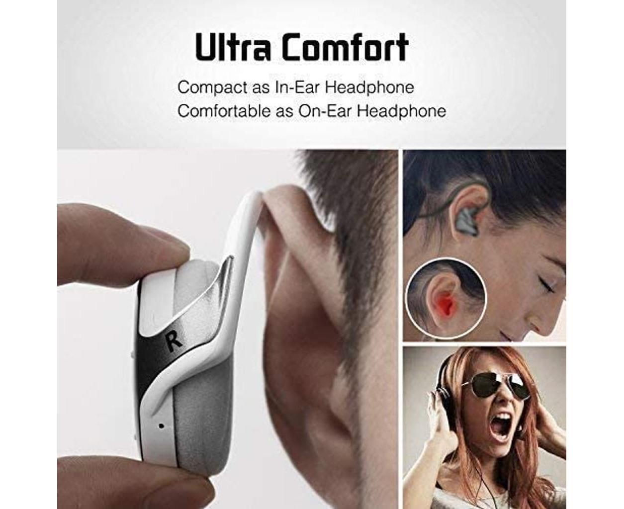 Bluetooth Wireless Headphones - Clear Voice Capture - Echo Cancellation Mic for Sport - Image 5