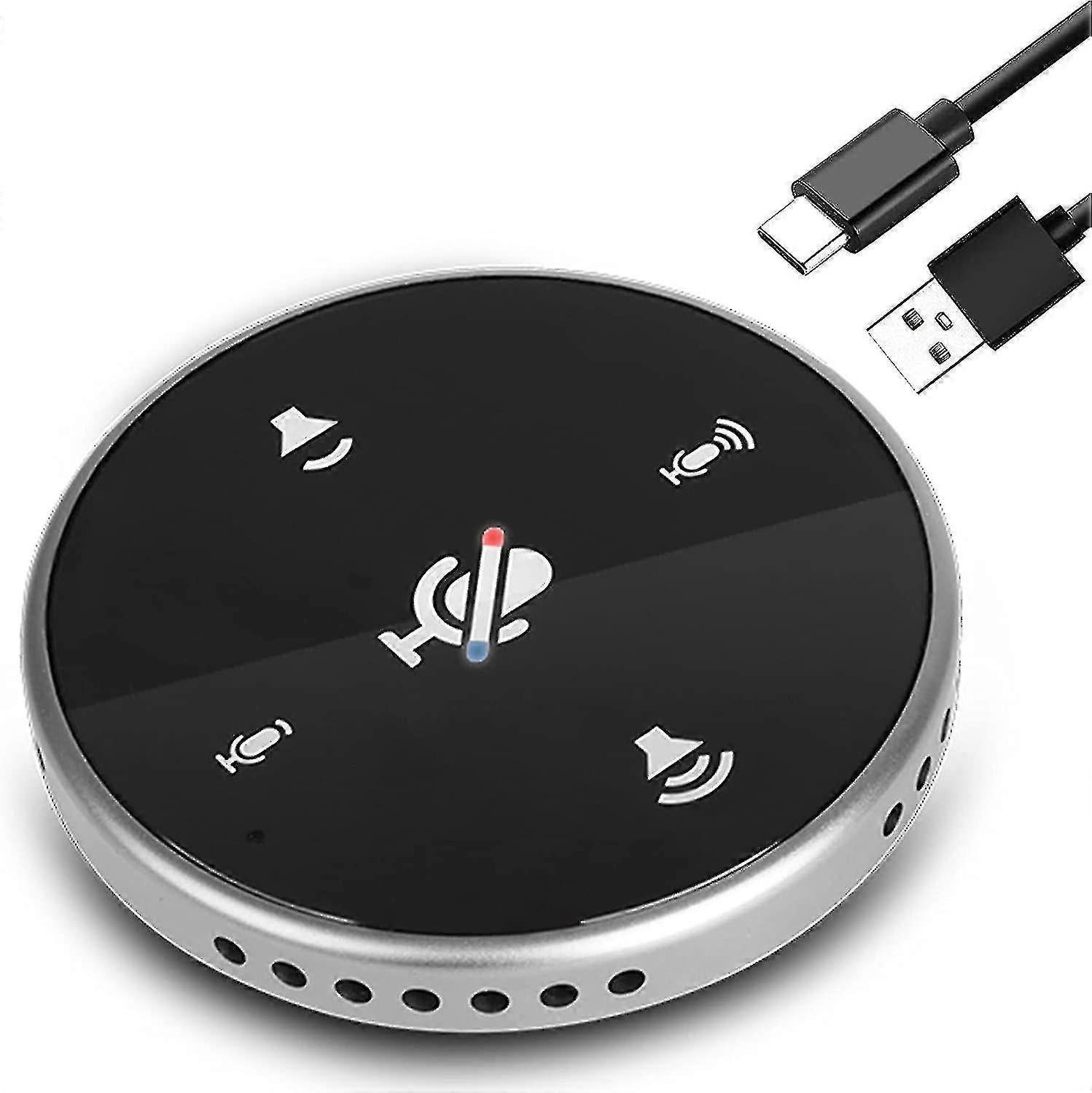 USB Conference Microphone - Omnidirectional Speakerphone for Meetings - Image 1