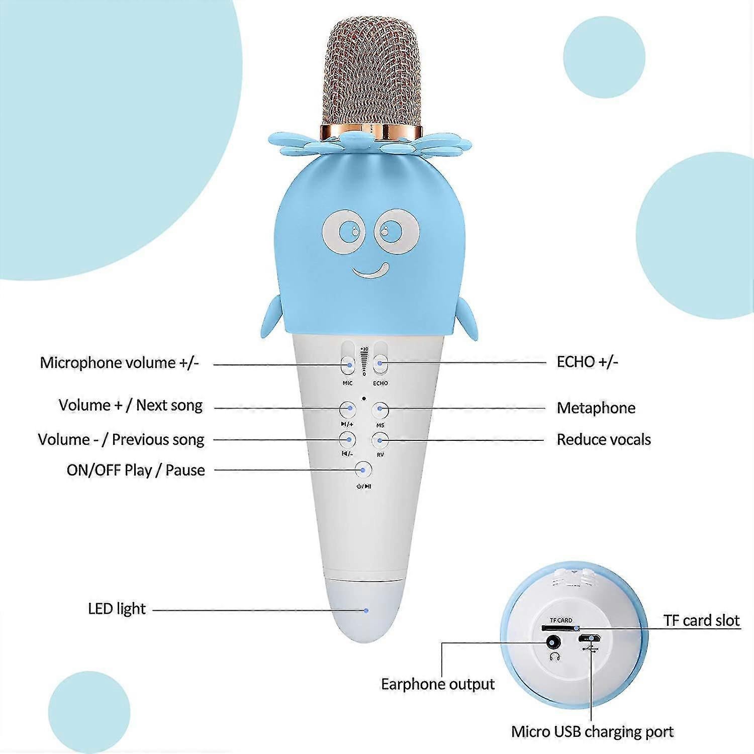 Babies Karaoke Microphone - Wireless Mic for Singing and Roleplay - Image 2
