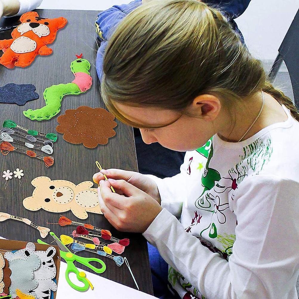Felt Animal Sewing Kit - DIY Hand Sewing Craft Kit - Image 4