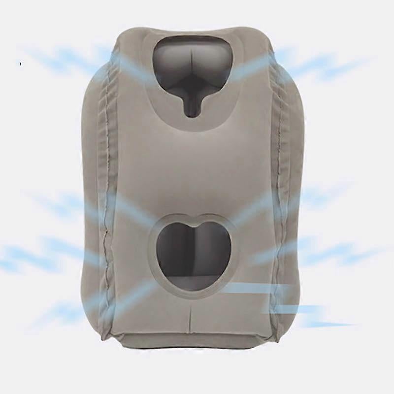PVC Inflatable Travel Pillow - Lightweight Neck Cushion for Plane,Bus,Car,or Nap - Image 3