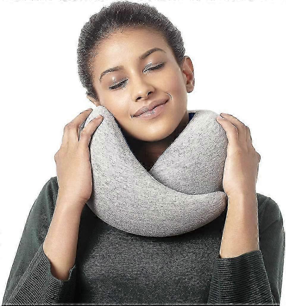 Luxury Memory Foam Travel Pillow - Neck Support for Car,Flight,and Office Use - Image 2