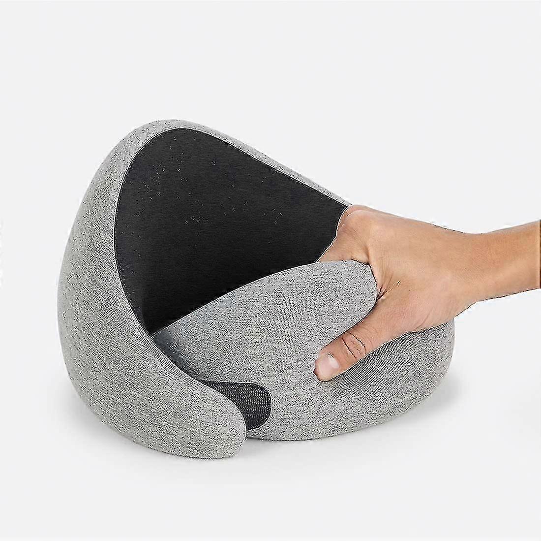 Luxury Memory Foam Travel Pillow - Neck Support for Car,Flight,and Office Use - Image 4