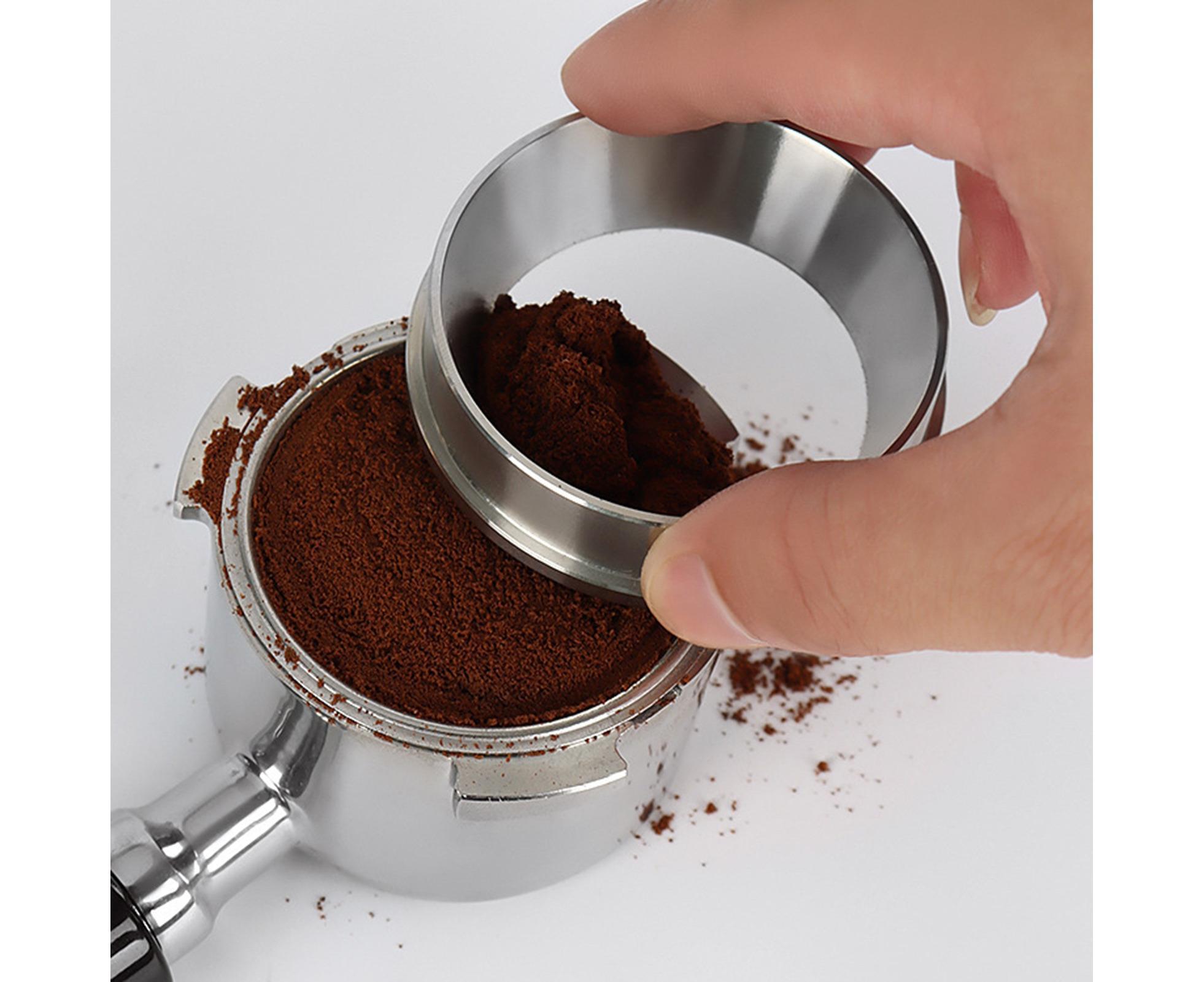 Dosing Ring Stainless Steel Espresso Dosing Funnel-53mm - Image 4