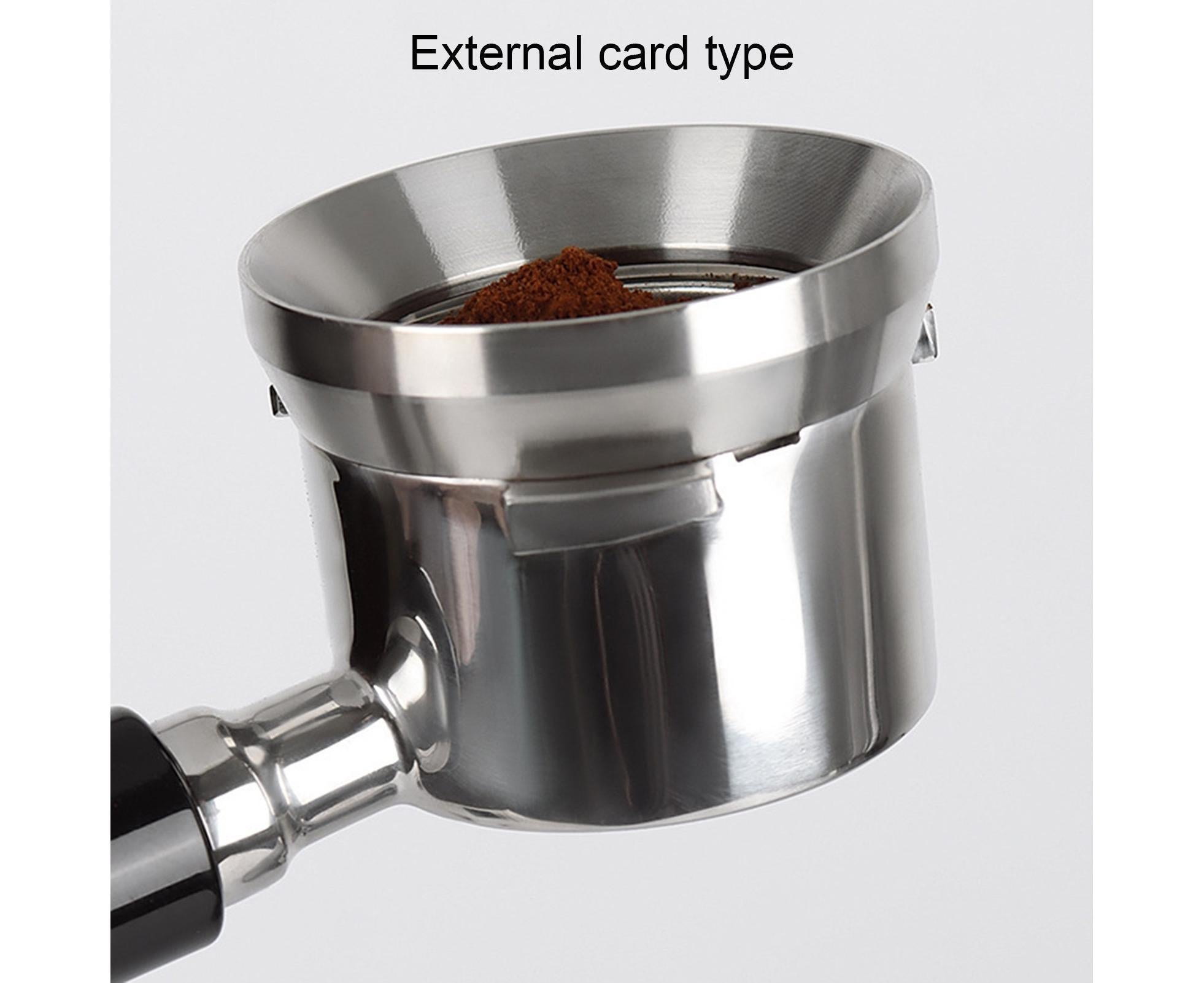 Dosing Ring Stainless Steel Espresso Dosing Funnel-53mm - Image 7