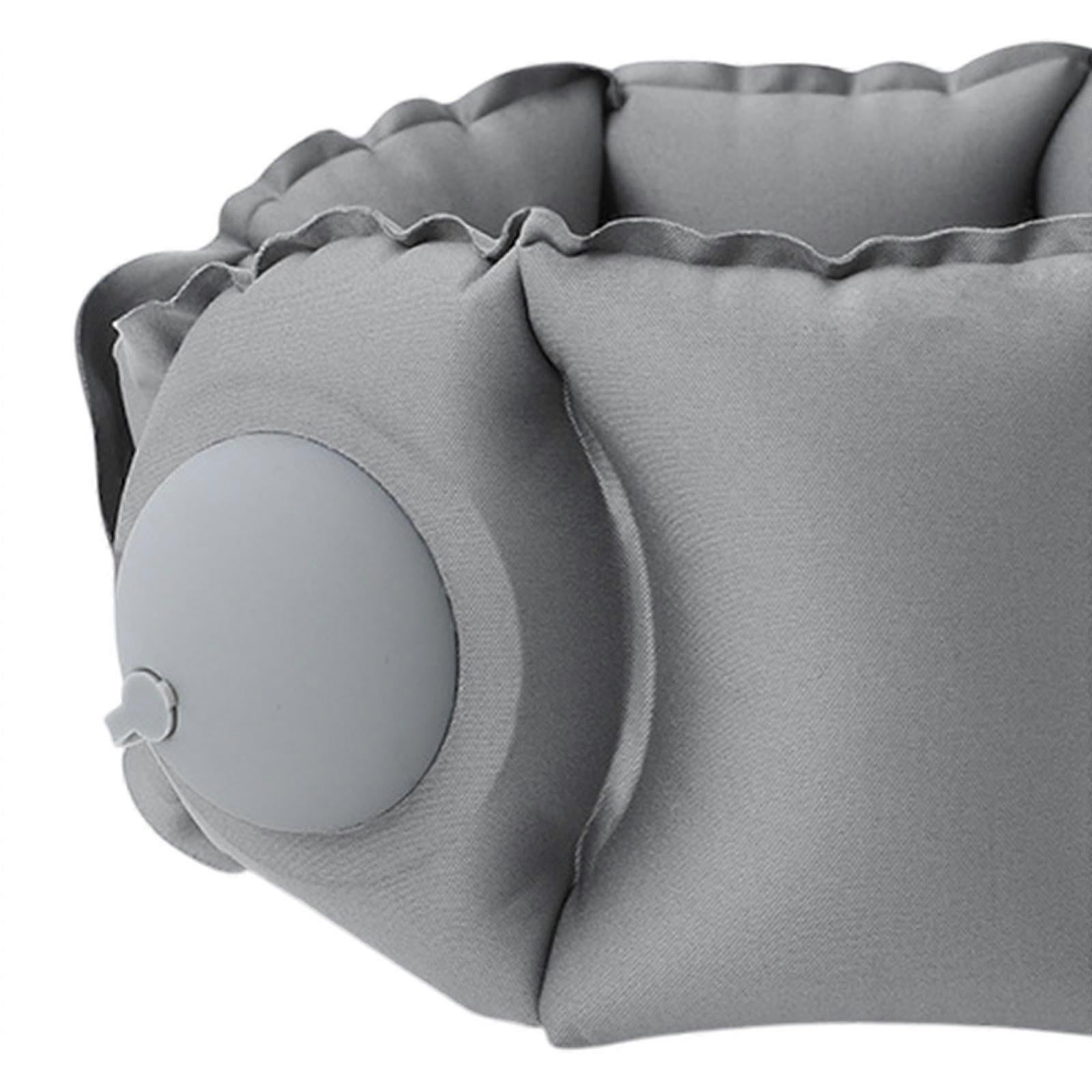 Adjustable Inflatable Neck Pillow - Travel Pillow for Airplane,Car,or Home Rest - Image 4