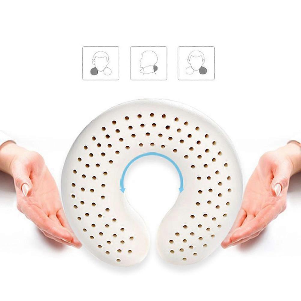 U-Shaped Neck Support Pillow - Memory Foam Travel Pillow for Plane,Car,and Office - Image 2