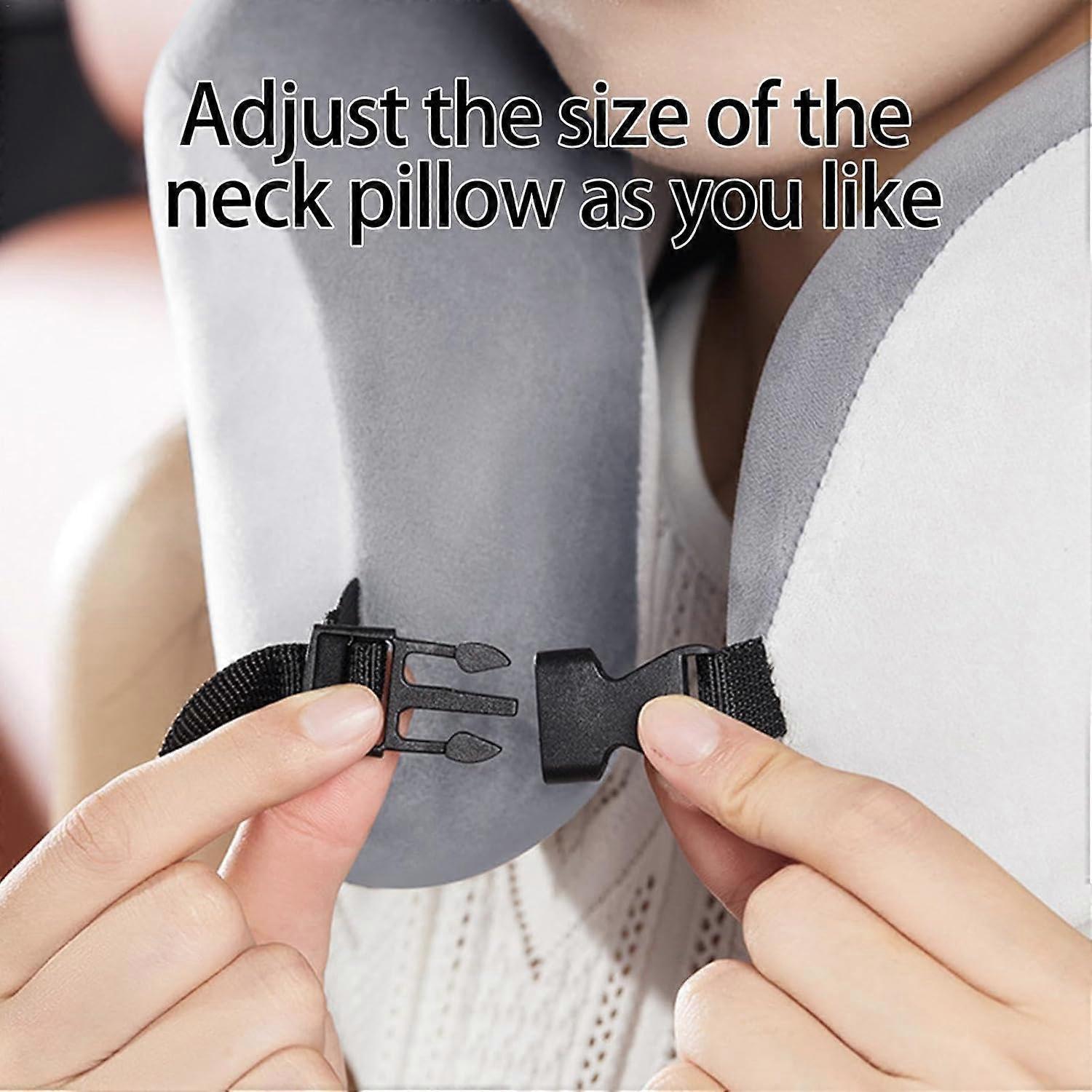 Foam Neck Support Pillow - U-Shaped Travel Pillow for Neck and Spine Alignment - Image 3