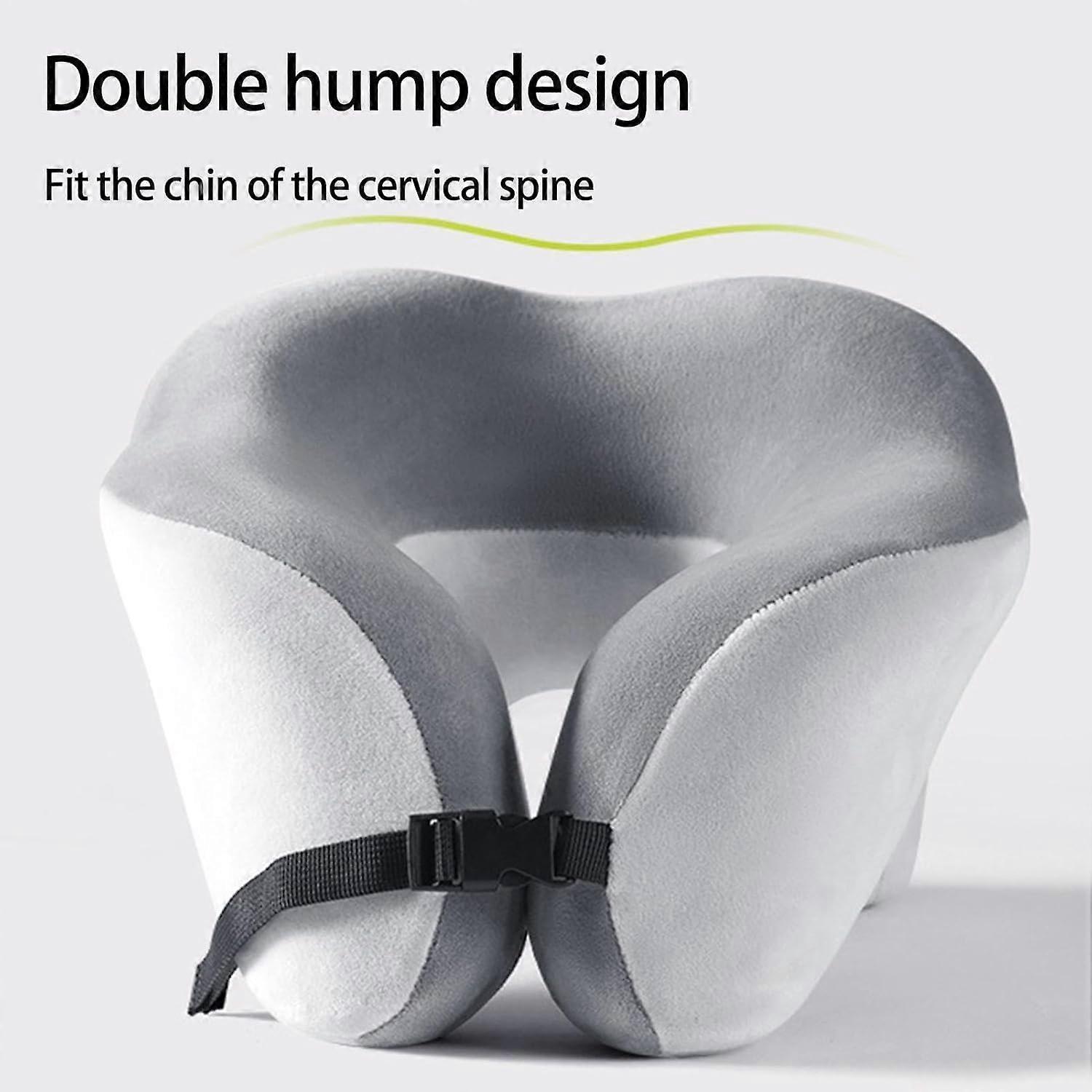 Foam Neck Support Pillow - U-Shaped Travel Pillow for Neck and Spine Alignment - Image 4