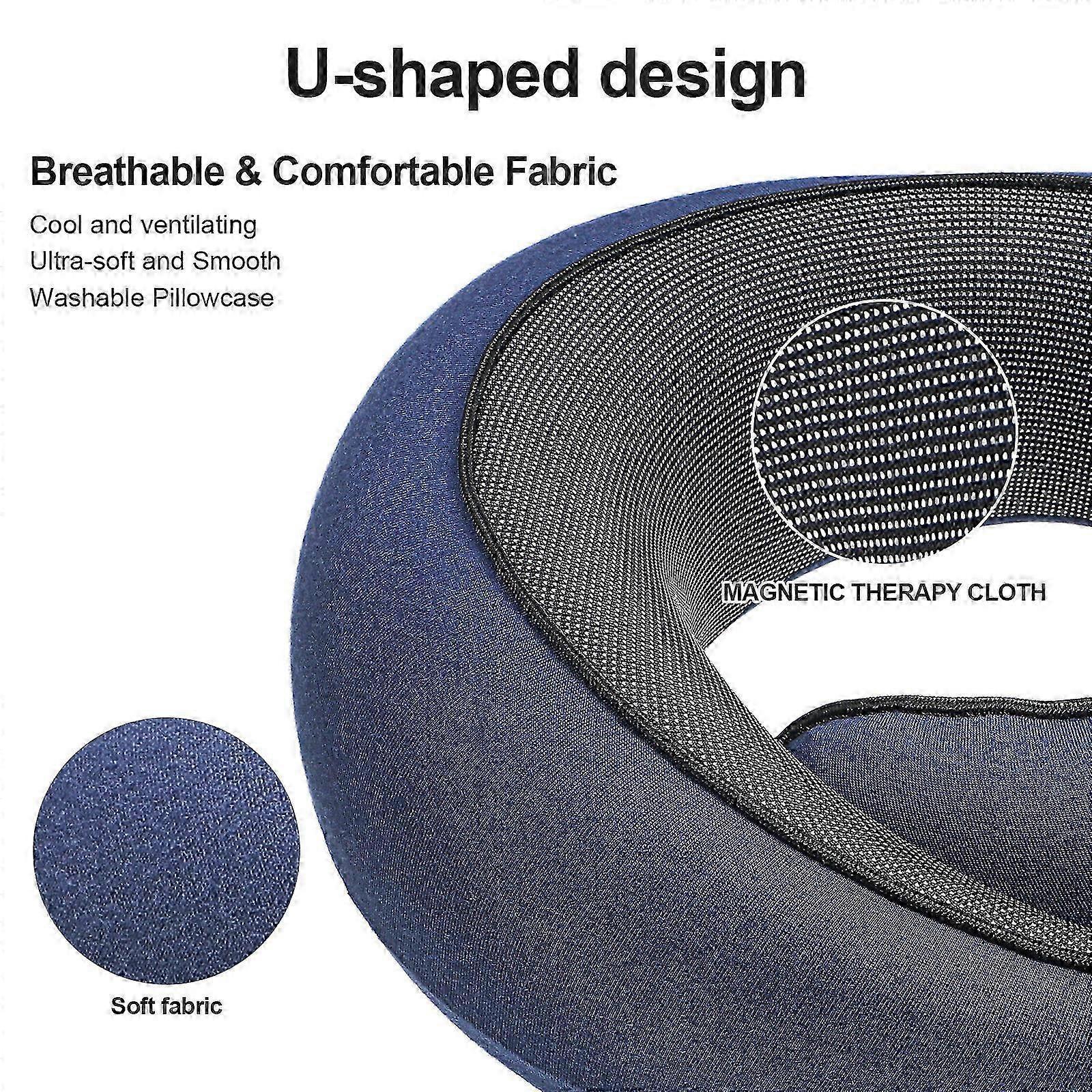 Travel Pillow Neck Support Headrest Pillow for Comfort Travel - Image 2