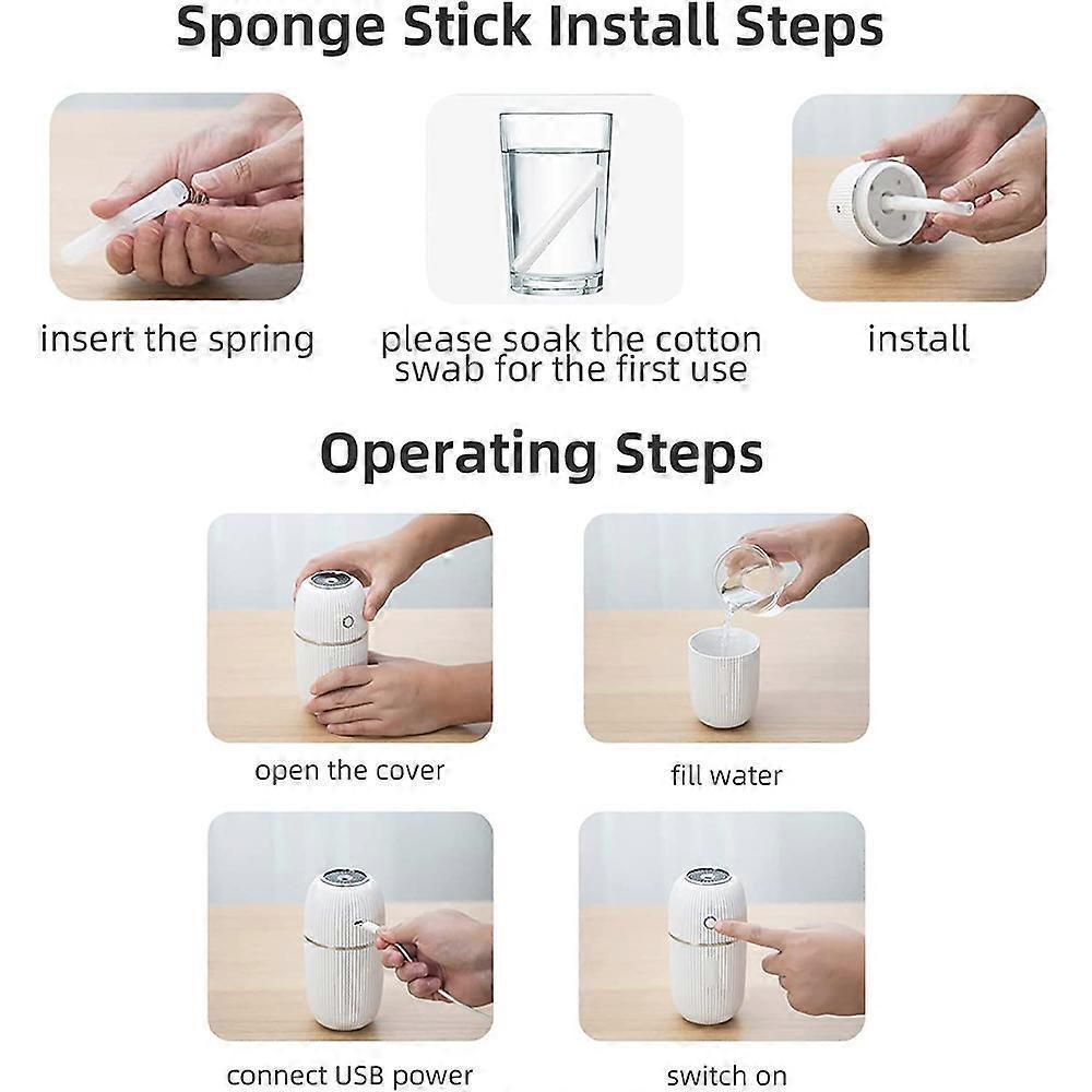 Mini USB Humidifier for Plants Car Desktop Air Humidifier Portable Mist Maker - Image 4