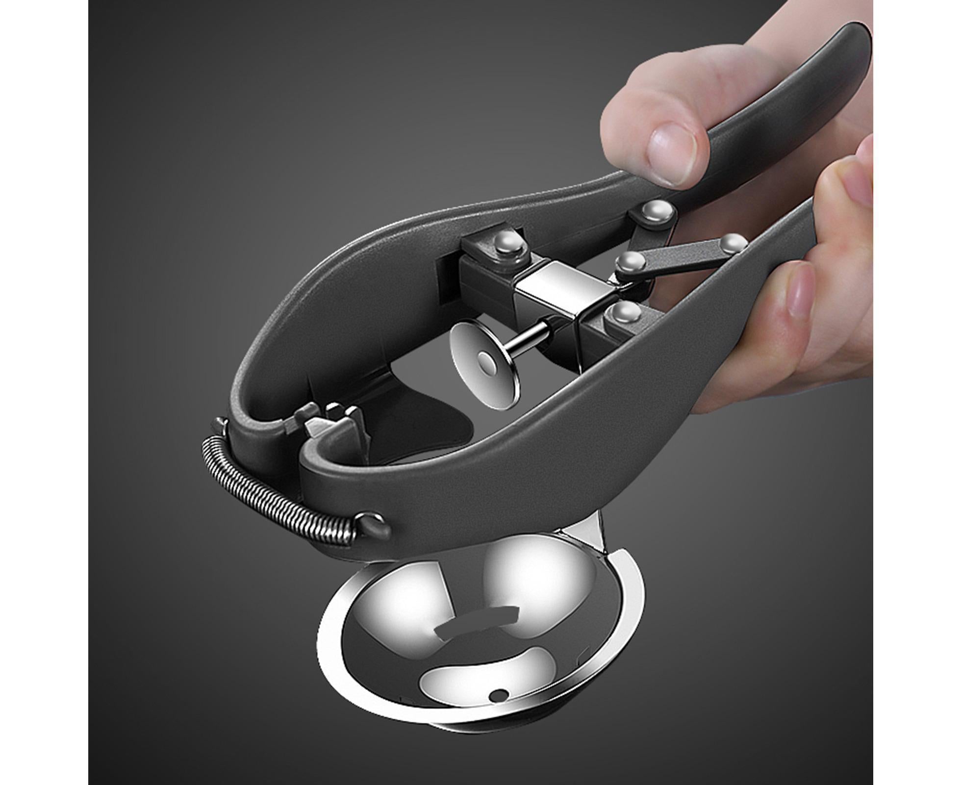 Egg Opener Detachable Filter Kitchen Egg Scissors -Black - Image 8