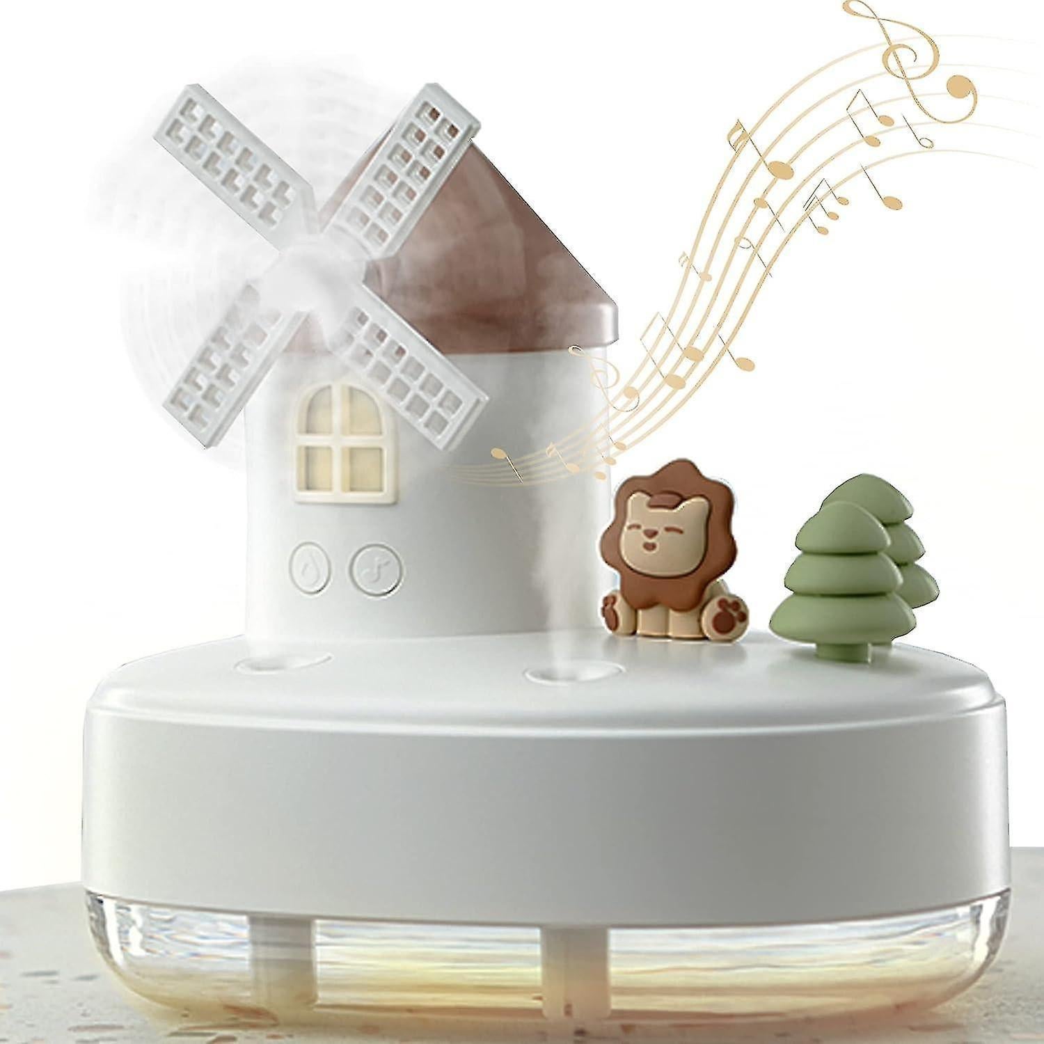 Wireless Mini Humidifier for Bedroom, Portable Babies Humidifier - Image 1