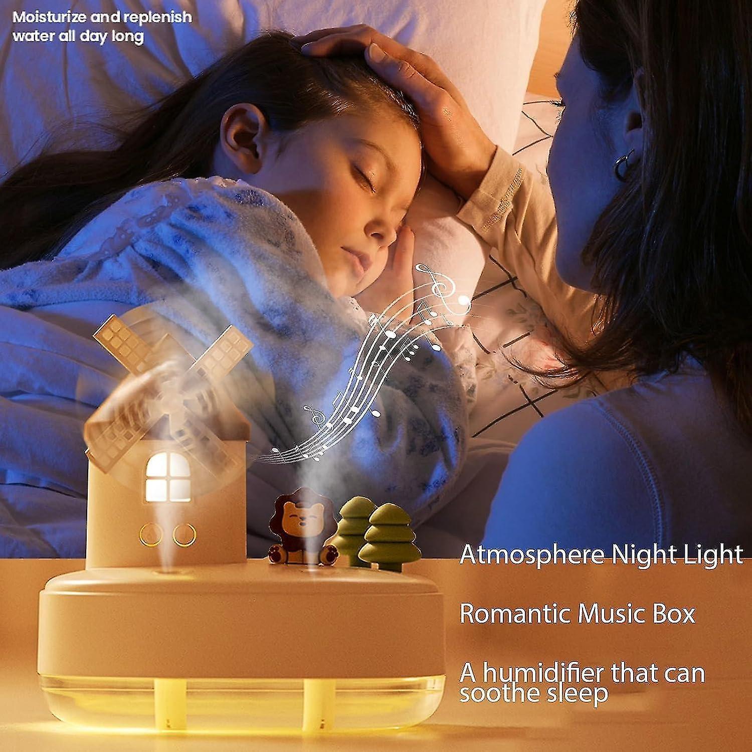 Wireless Mini Humidifier for Bedroom, Portable Babies Humidifier - Image 3