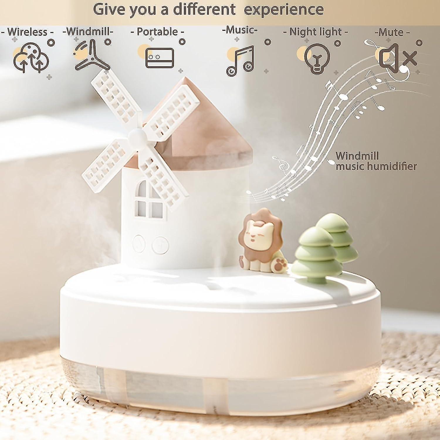 Wireless Mini Humidifier for Bedroom, Portable Babies Humidifier - Image 5