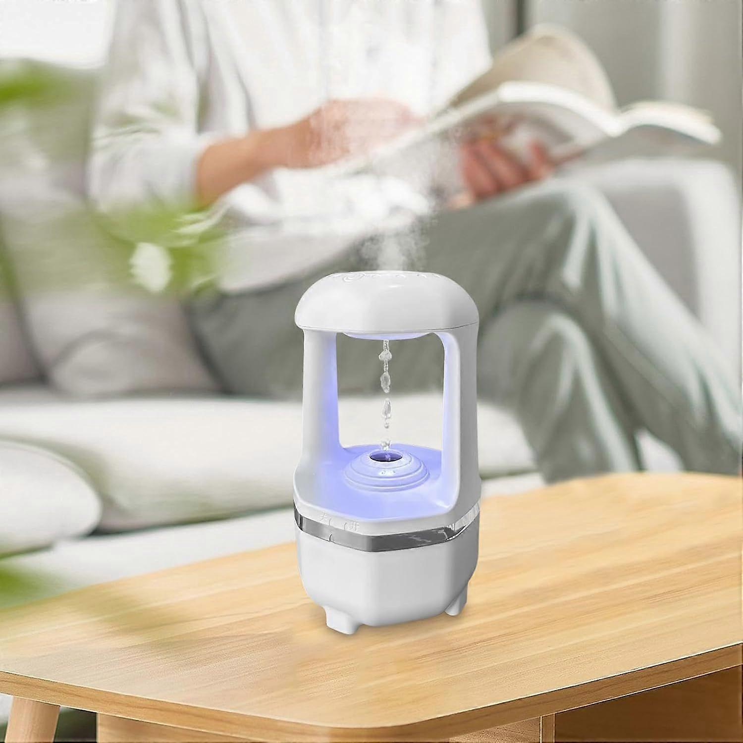 USB Air Humidifier for Bedroom, Small Travel Quiet Humidifier for Office Desk - Image 2
