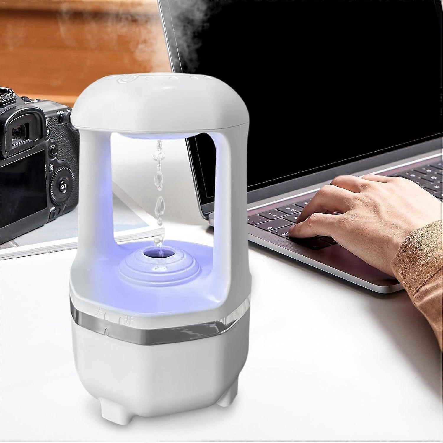USB Air Humidifier for Bedroom, Small Travel Quiet Humidifier for Office Desk - Image 3