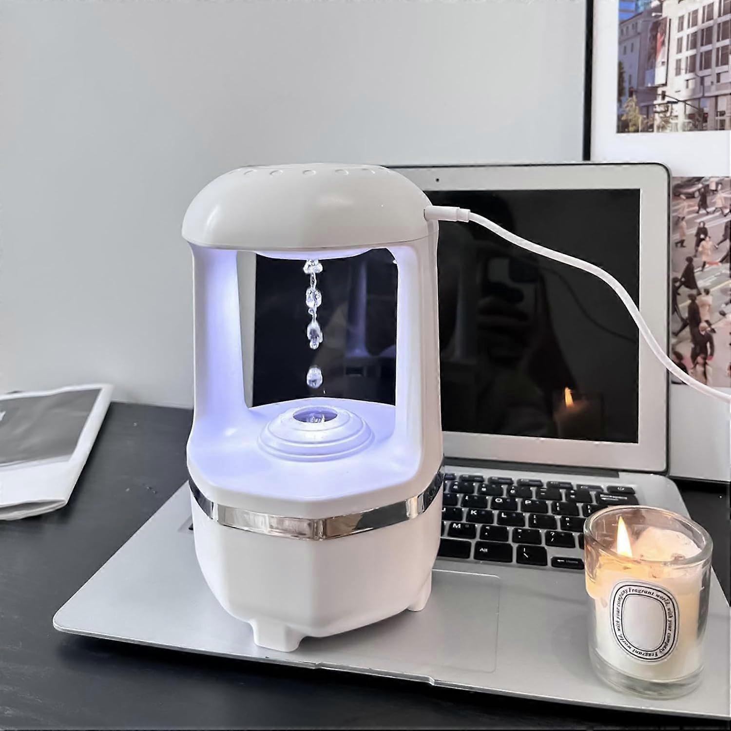 USB Air Humidifier for Bedroom, Small Travel Quiet Humidifier for Office Desk - Image 4