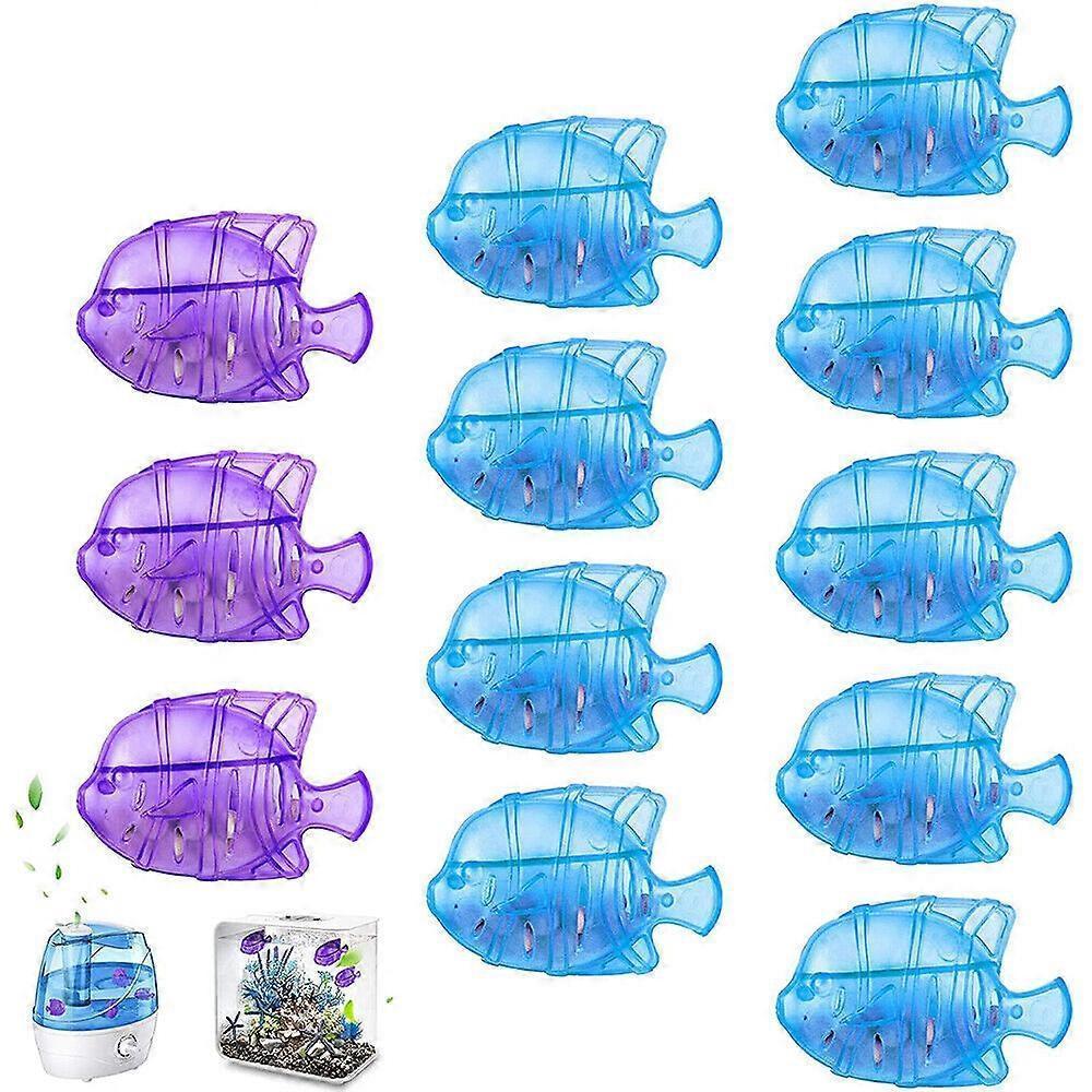 12pcs Humidifier Tank Cleaning Fish, Cleaner for Warm & Cool Mist Humidifiers - Image 1