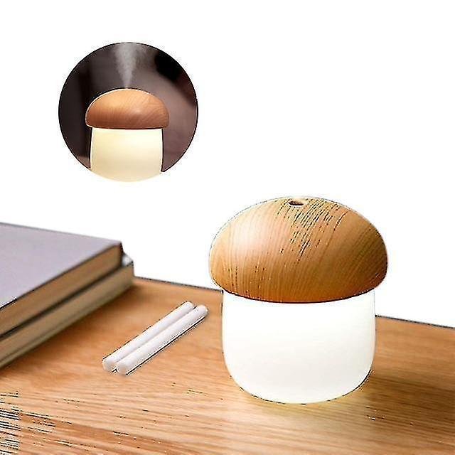 250ml Mushroom Humidifier with Night Light, Mini Mist Humidifier - Image 1