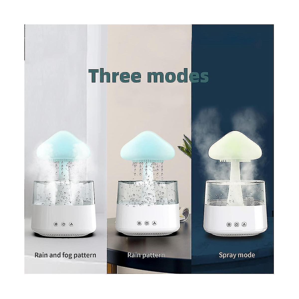 Rain Cloud Humidifier Diffuser, USB Mini Desktop Humidifier - Image 2