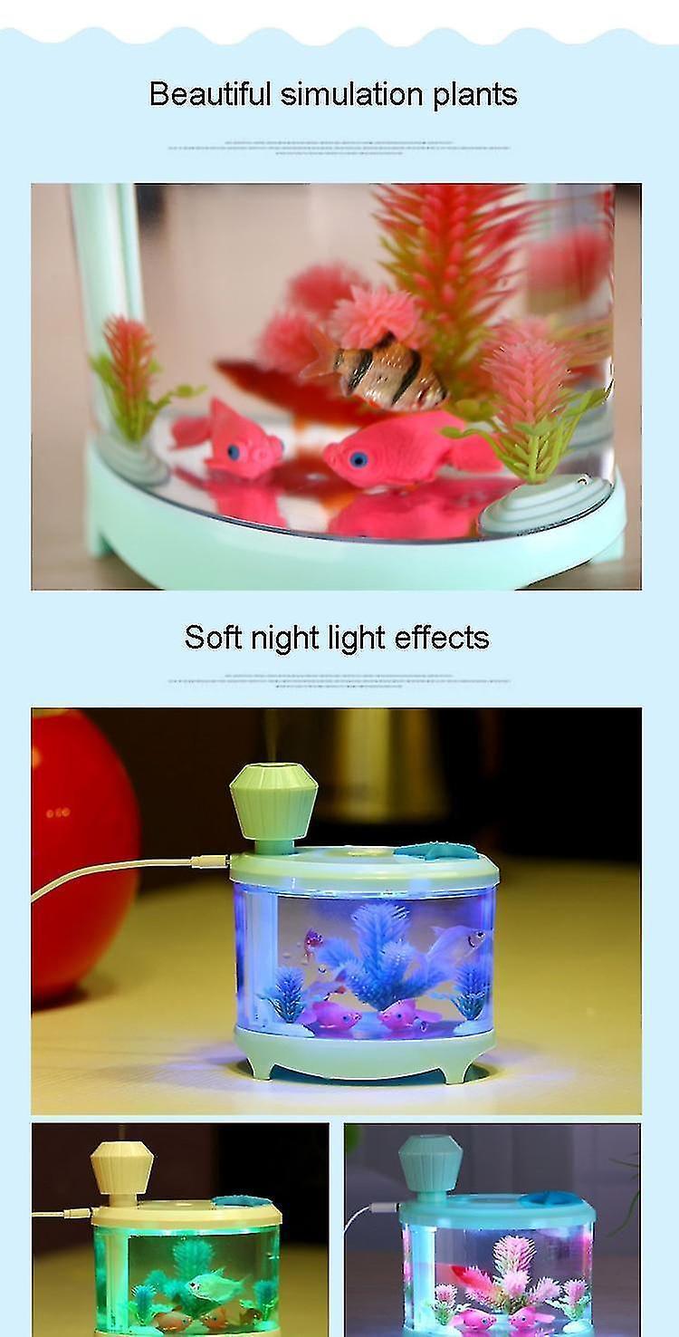 460ml USB Air Humidifier with Colorful Night Light, Cool Mist Maker - Image 4