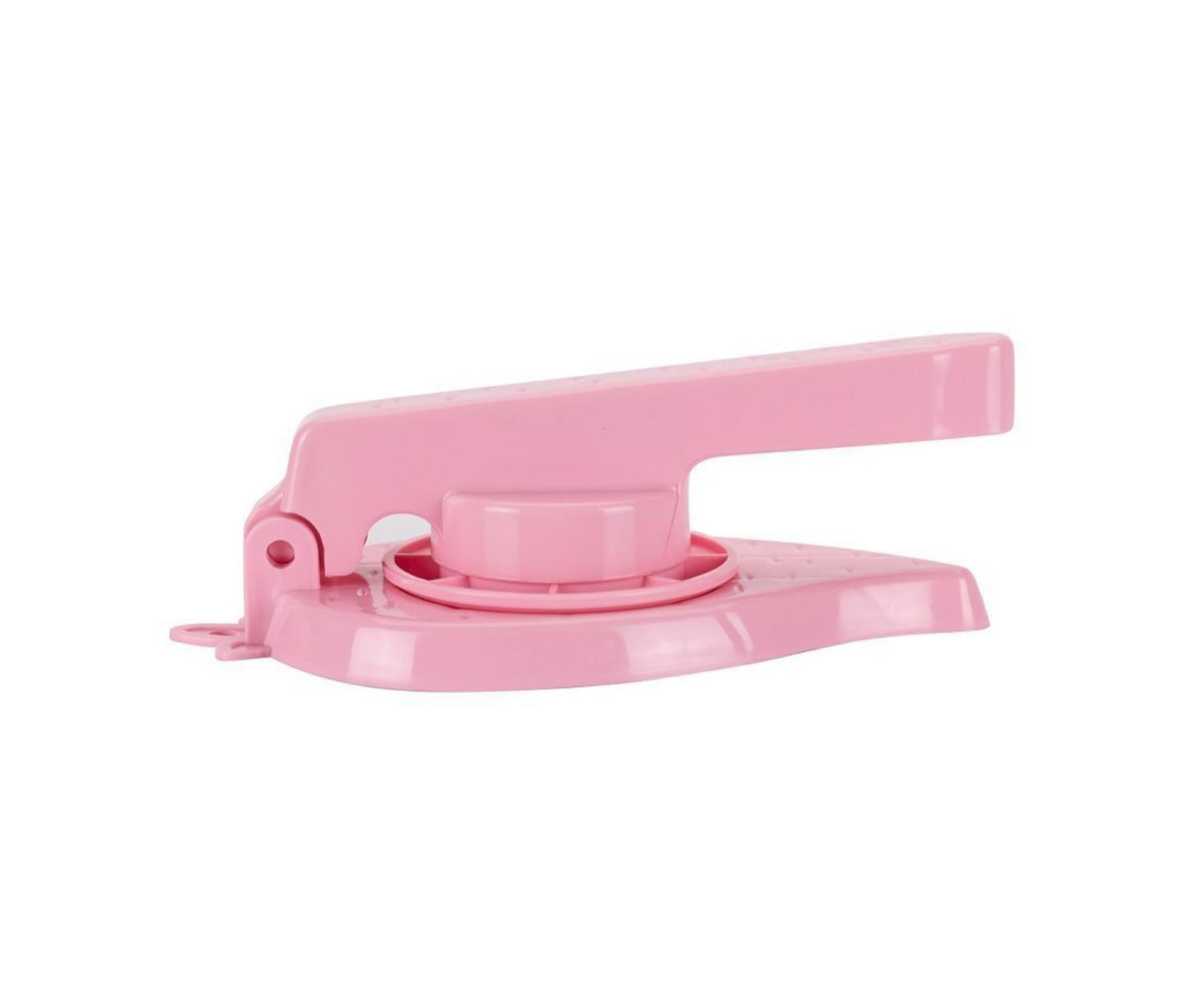 Dumpling Maker Quick Demoulding Non-slip Plastic Kitchen Tool-Pink - Image 1