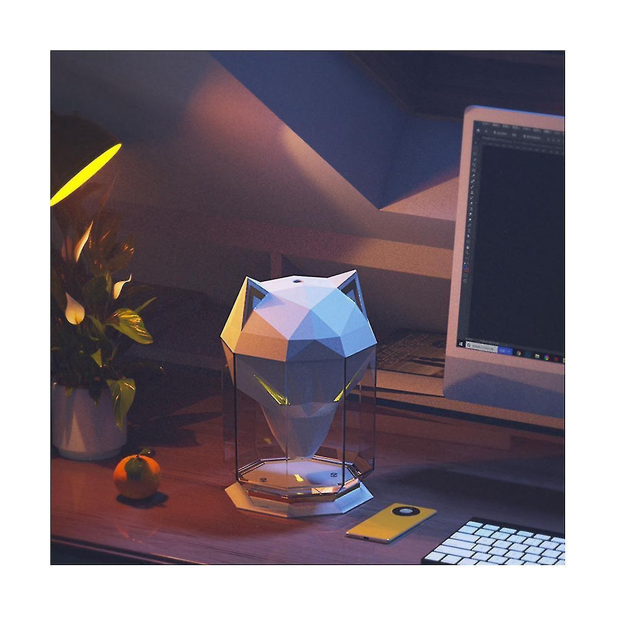 650ml Wolf Shaped Cool Mist Humidifier for Bedroom, Gaming Desk Humidifier - Image 3