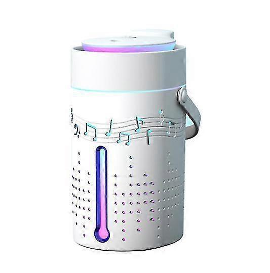 Bluetooth Music Humidifier, USB Charging Cool Mist Humidifier for Bedroom/Car - Image 1