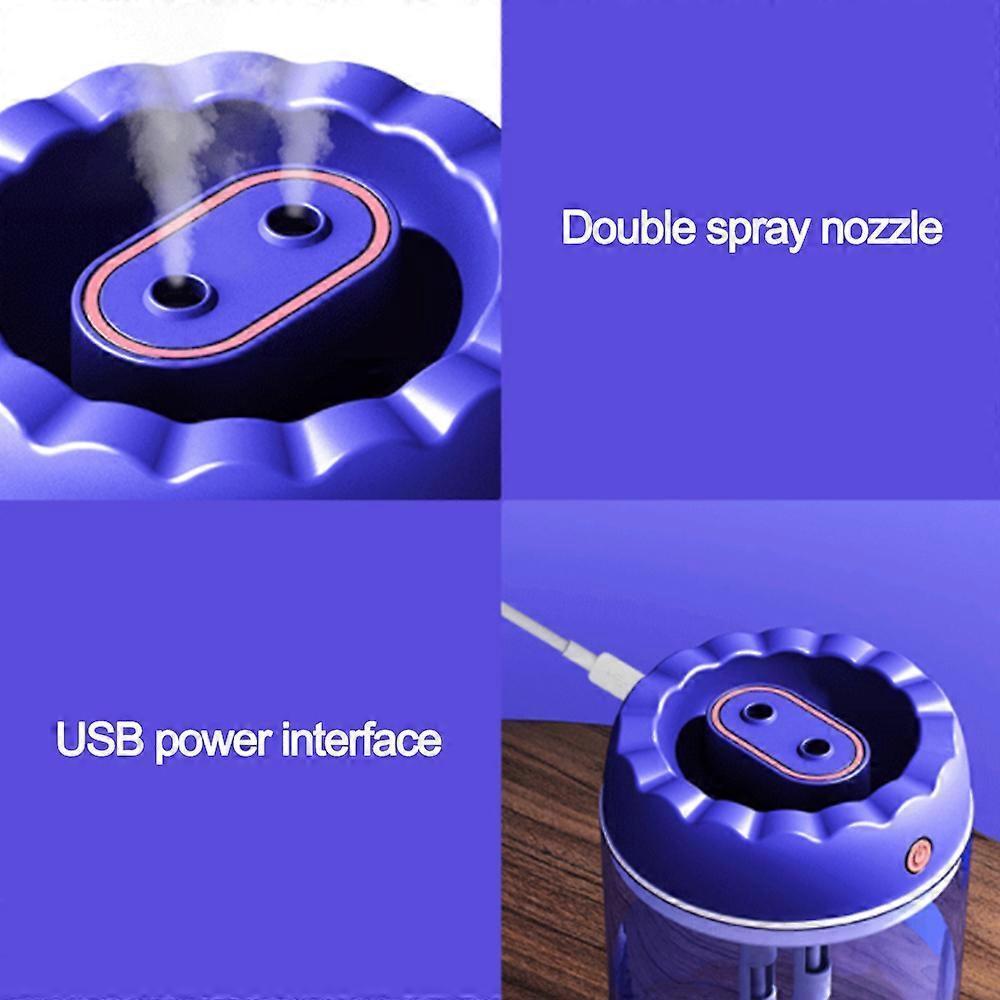 USB Kerosene Lamp Shape Humidifier, Cool Mist Desk Humidifier for Bedroom - Image 5