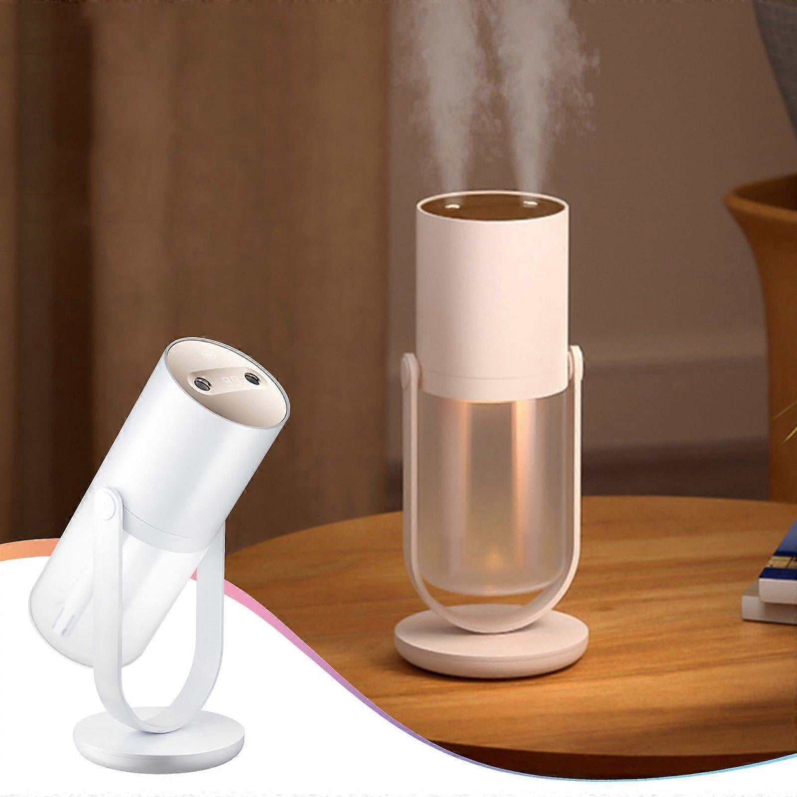 Rotating Spray USB Car Humidifier, Desktop Aromatherapy Mist Diffuser - Image 1