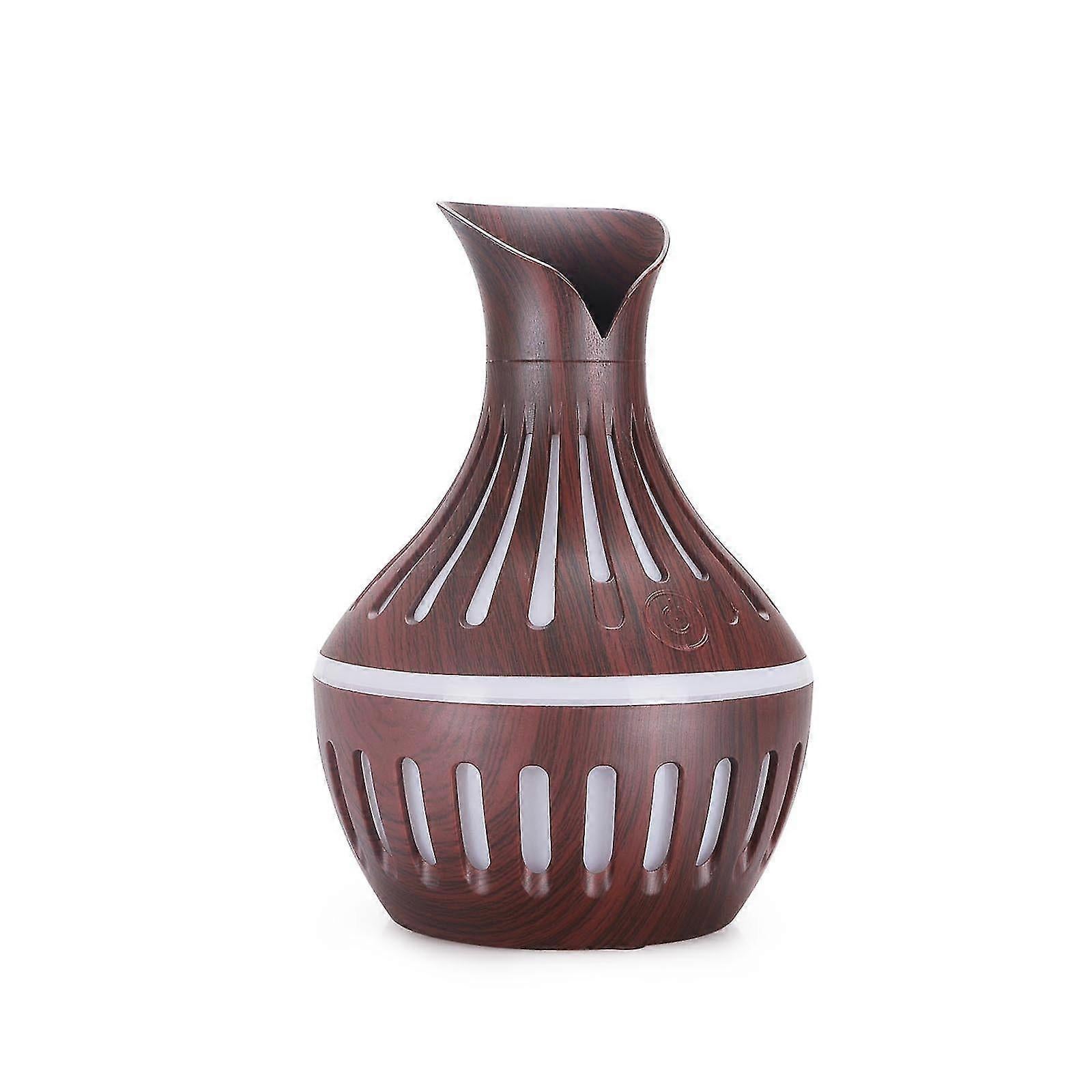 Retro Style Humidifier with Color LED Light, Small Air Humidifier - Image 1