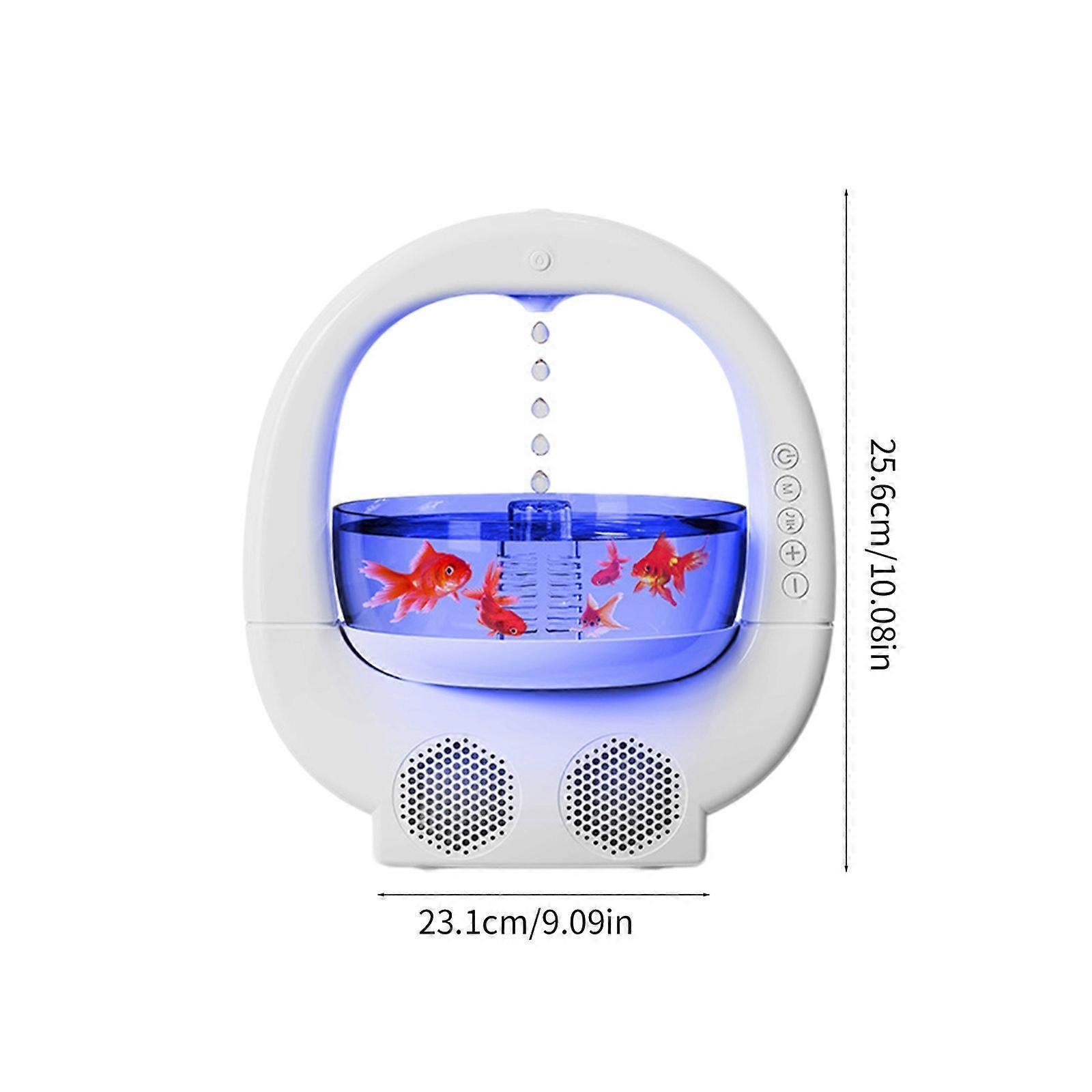 White Multifunctional Home Humidifier with Water Mist for Bedroom - Image 3