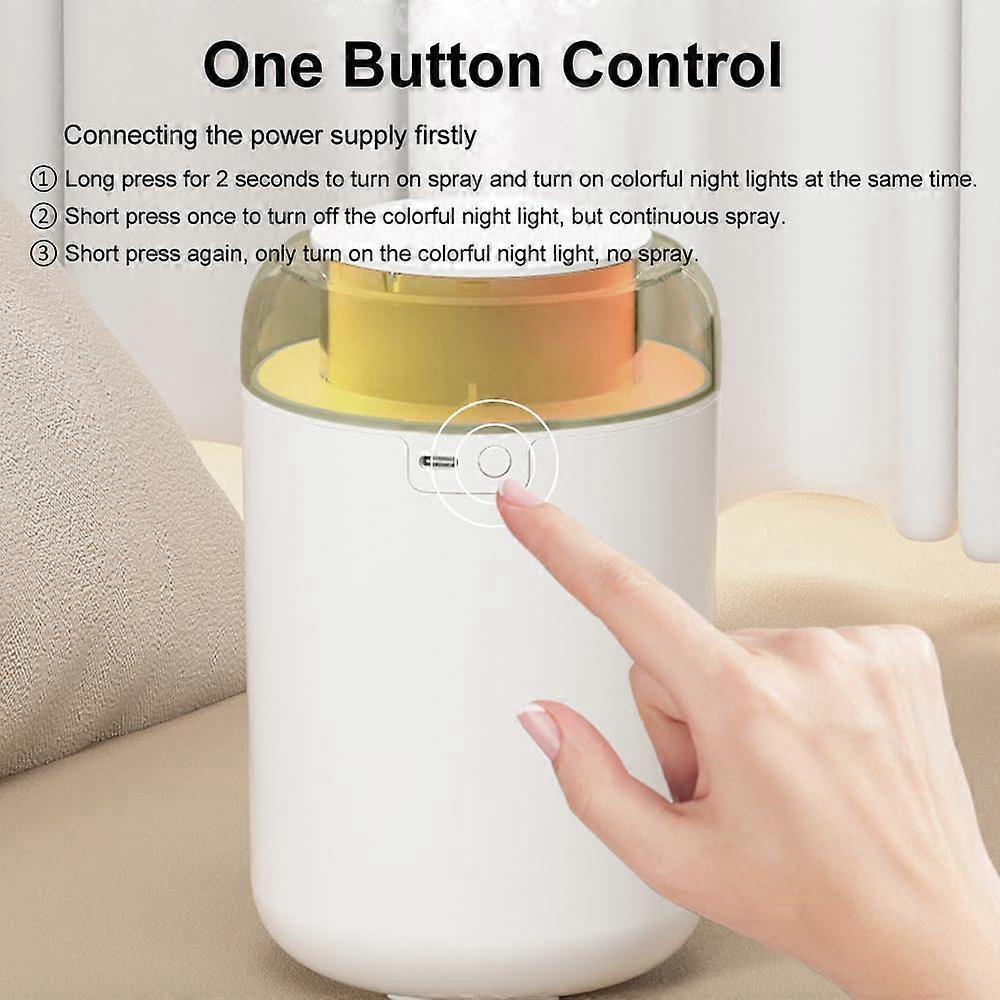 Cool Mist Air Humidifier with Night Light, Portable USB Humidifier - Image 4