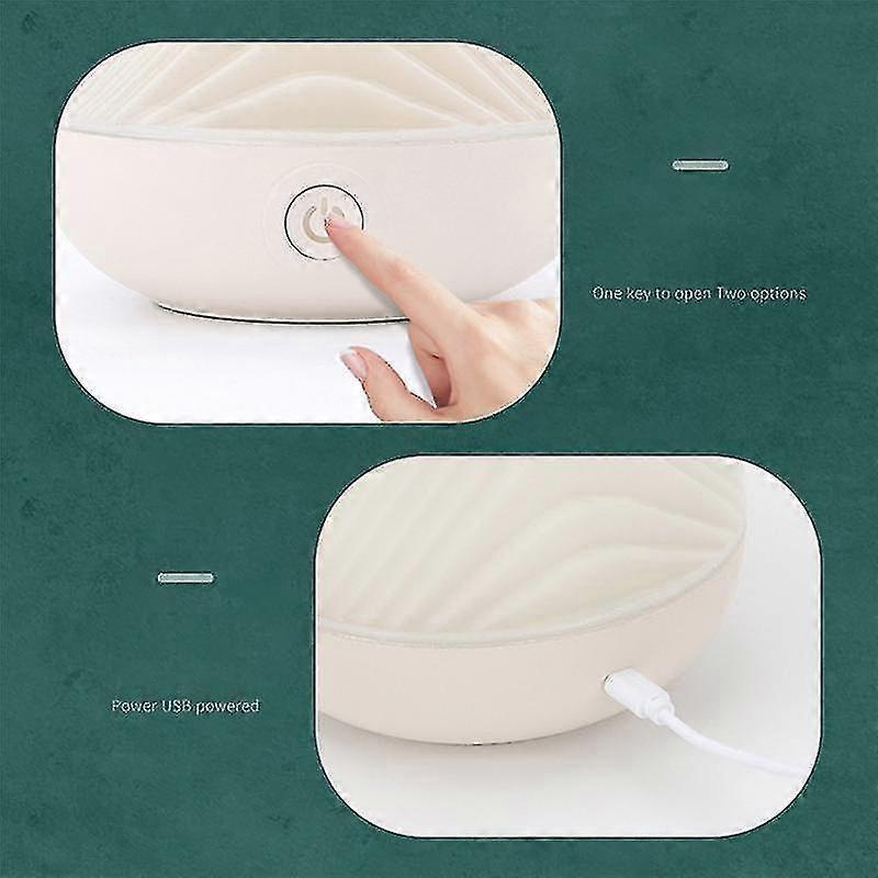 700ml Cool Mist Humidifier with Night Light, Quiet Top Fill Humidifier for Bedroom & Office - Image 4