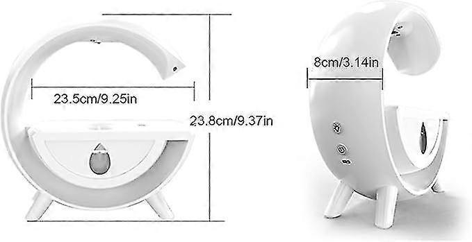 800ml Anti-Gravity Rain Cloud Humidifier, Cool Mist Humidifier with 7-Color Light - Image 2