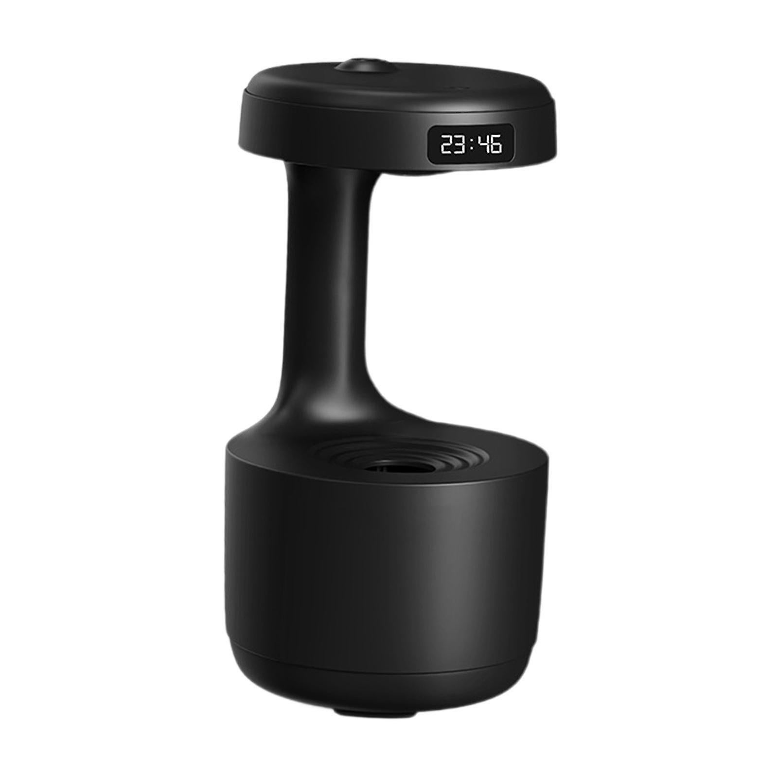 Mini Air Humidifier, Quiet Desktop Black Humidifier for Bedroom or Home Use - Image 1