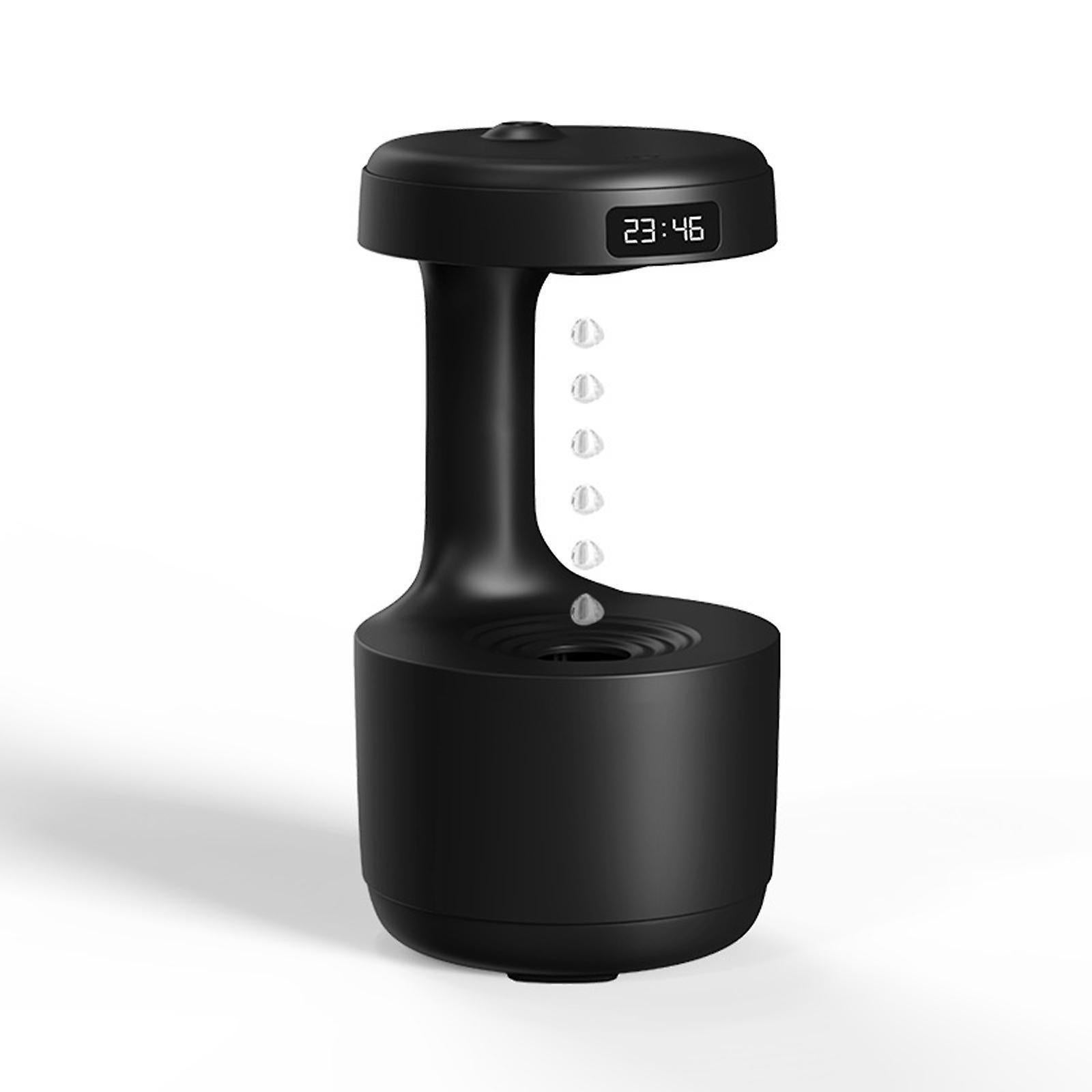 Mini Air Humidifier, Quiet Desktop Black Humidifier for Bedroom or Home Use - Image 4