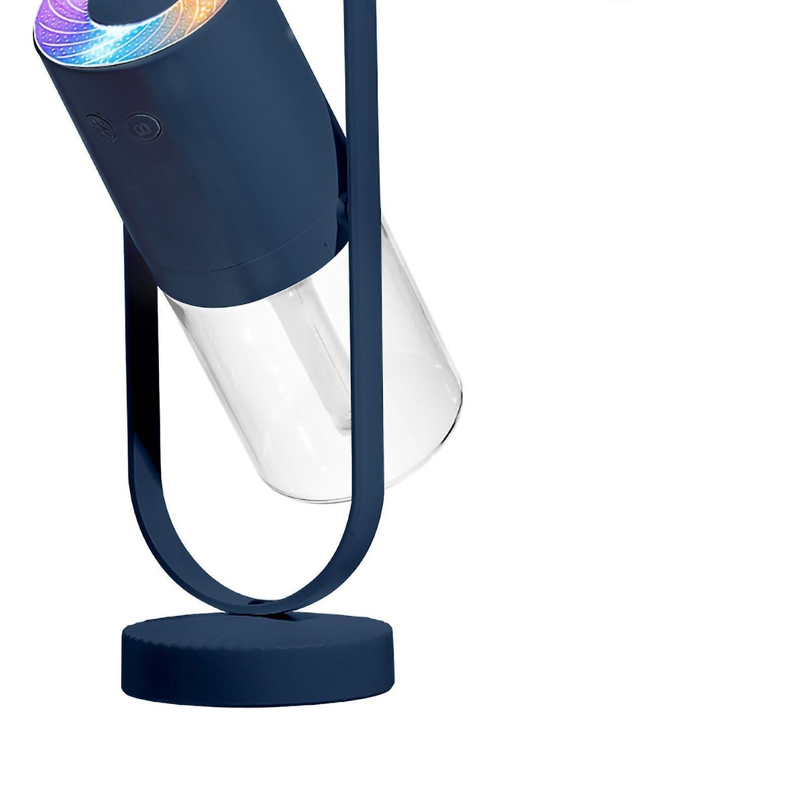 Wireless 360 Rotating Desk Humidifier with Night Light, Convenient USB Humidifier - Image 3