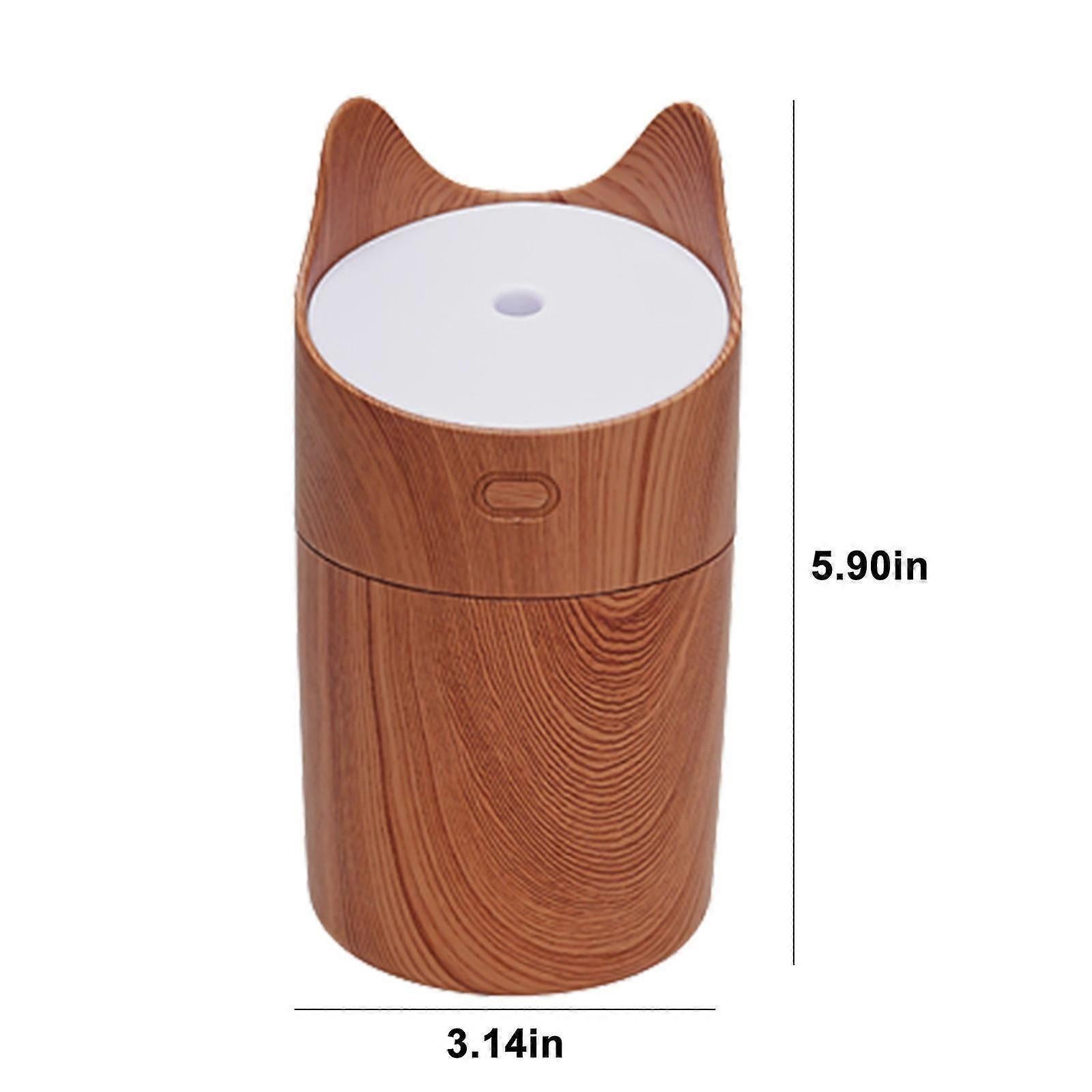 Mini Cool Mist Humidifier with Ambient Light, Quiet Personal Air Humidifier for Bedroom - Image 3