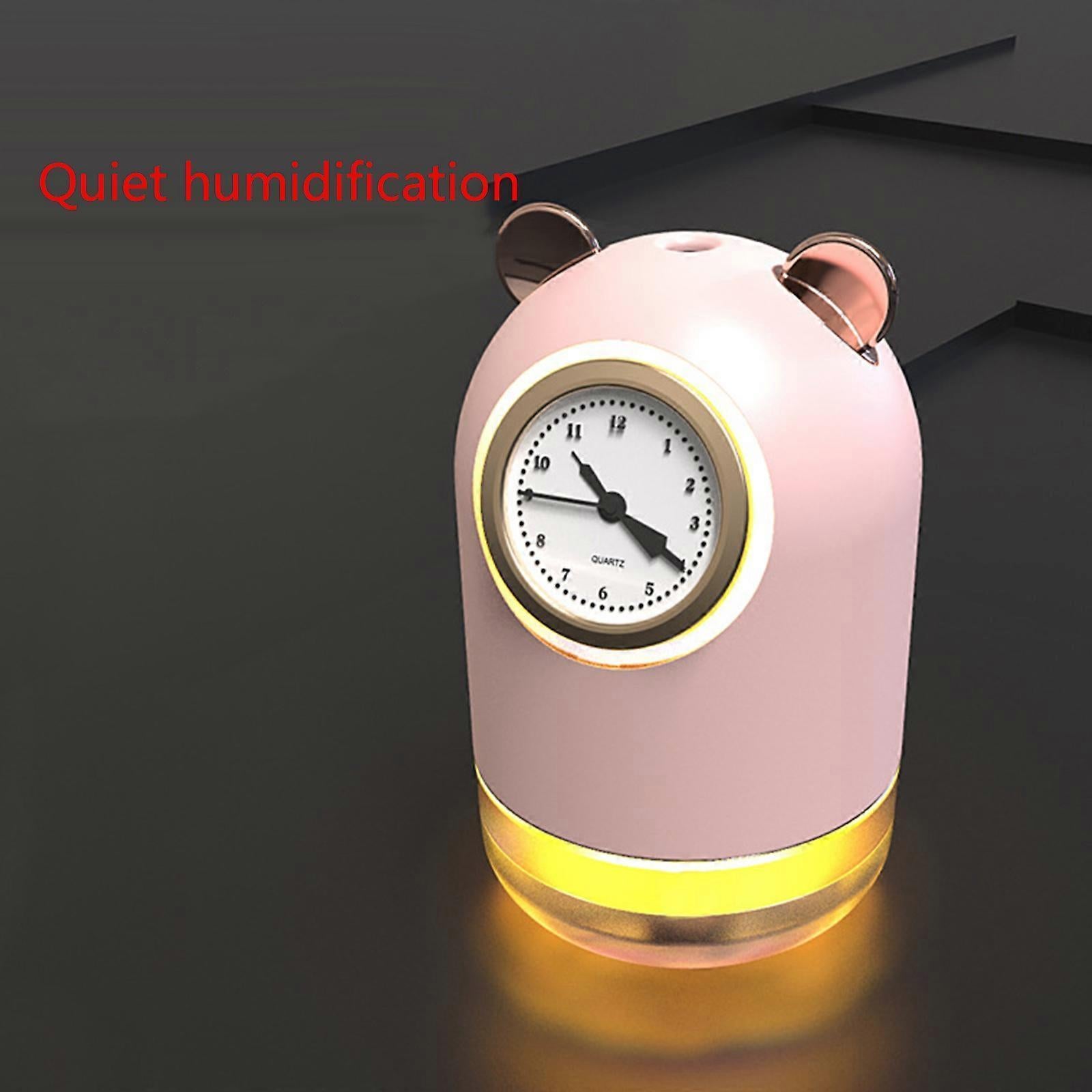 USB Car Humidifier with Quartz Clock, Mini Mist Maker for Home or Vehicle - Image 3