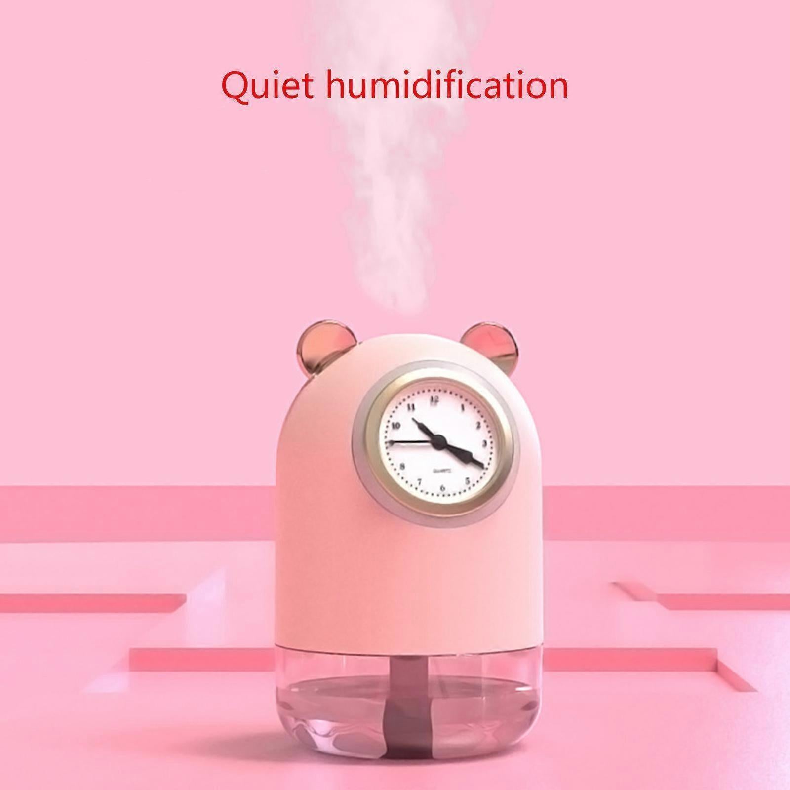 USB Car Humidifier with Quartz Clock, Mini Mist Maker for Home or Vehicle - Image 5