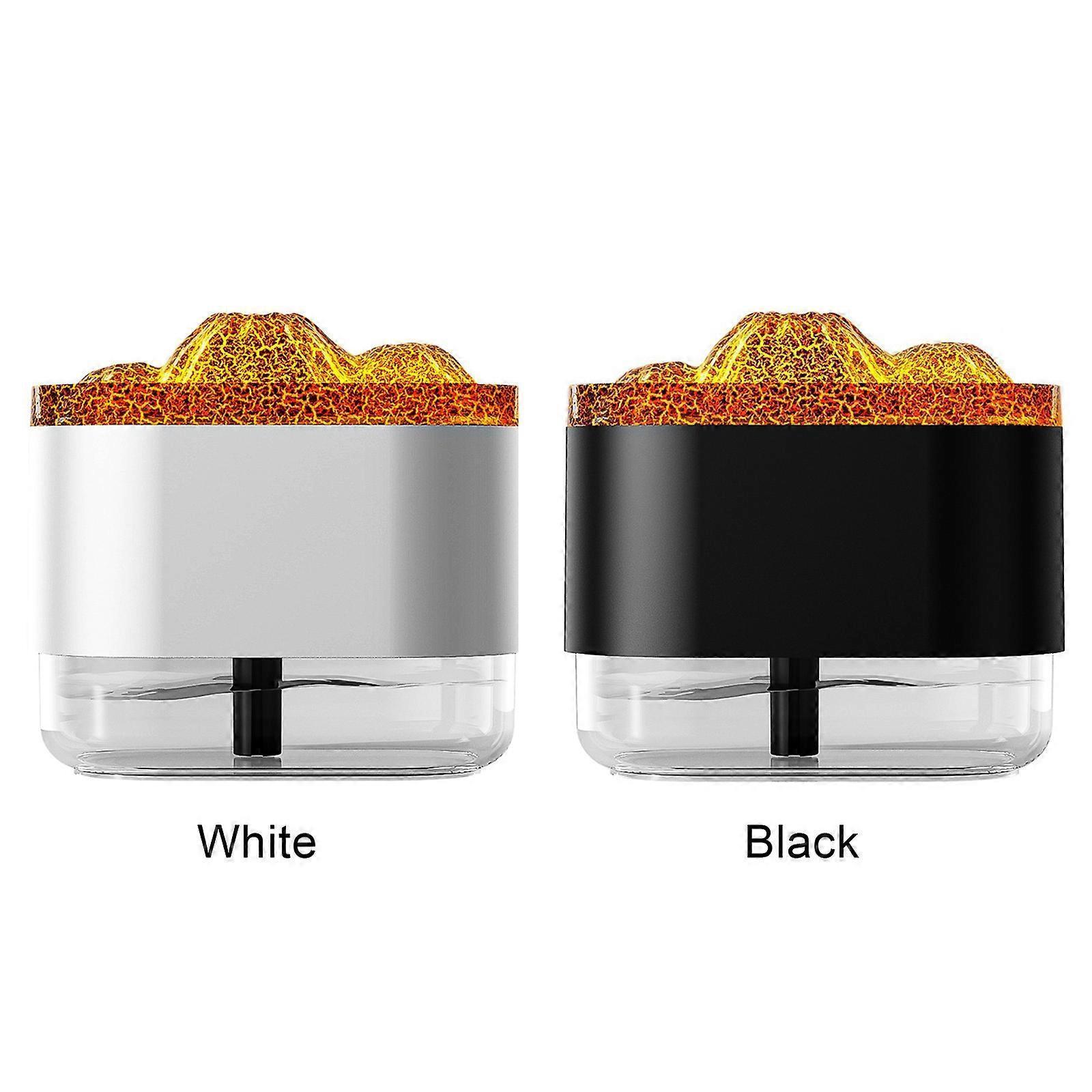 300ml Flame Effect Aromatherapy Humidifier with LED Light, Quiet USB Humidifier - Image 4